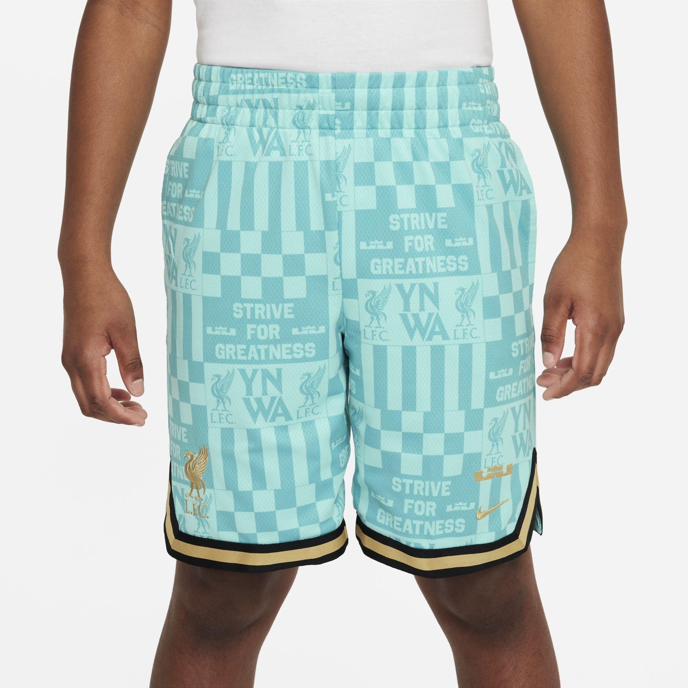 Tropischer Twist - Nike - Liverpool Lebron Shorts 2024 2025 Juniors - 1