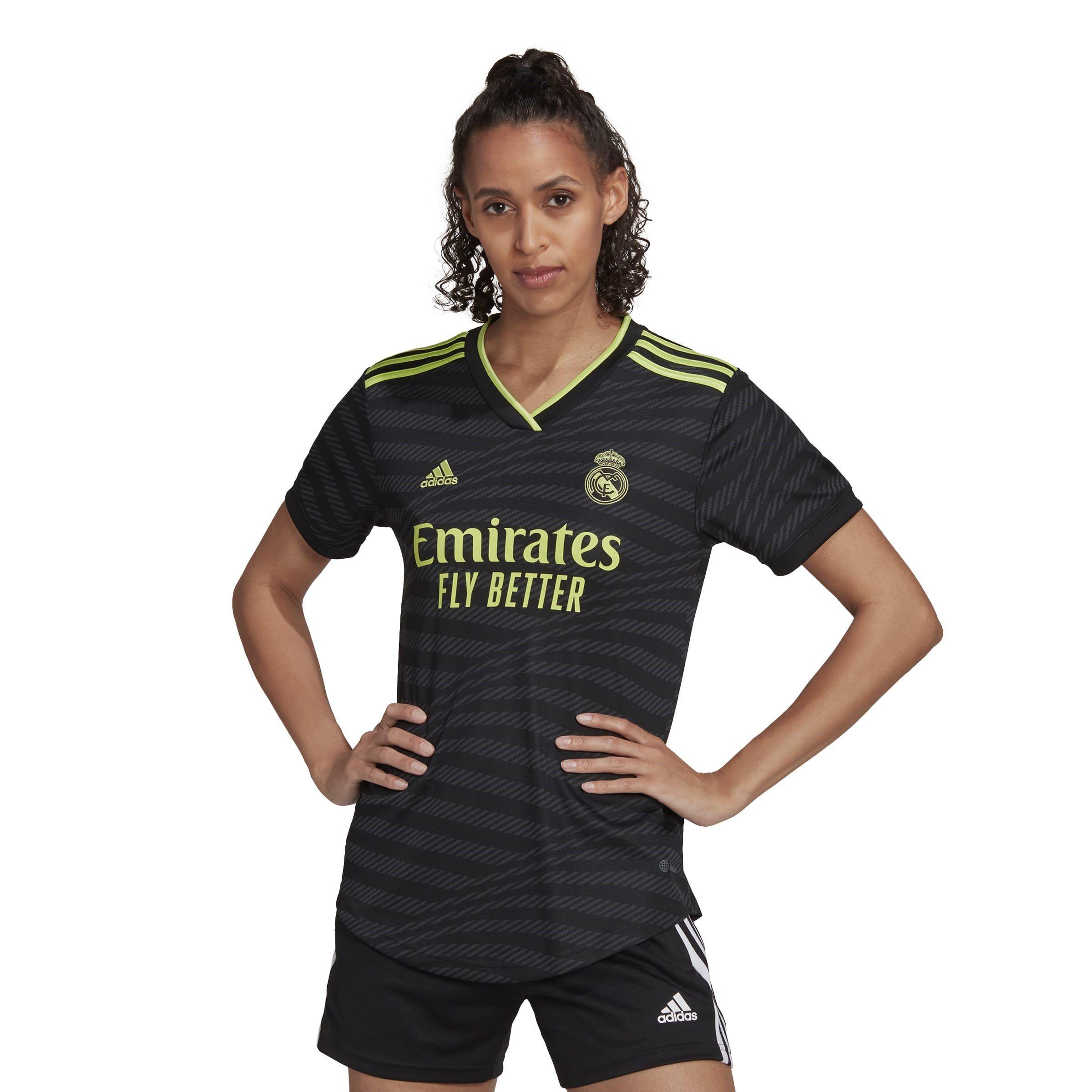 Sort - adidas - Real Madrid Third Shirt 2022 2023 Womens - 3