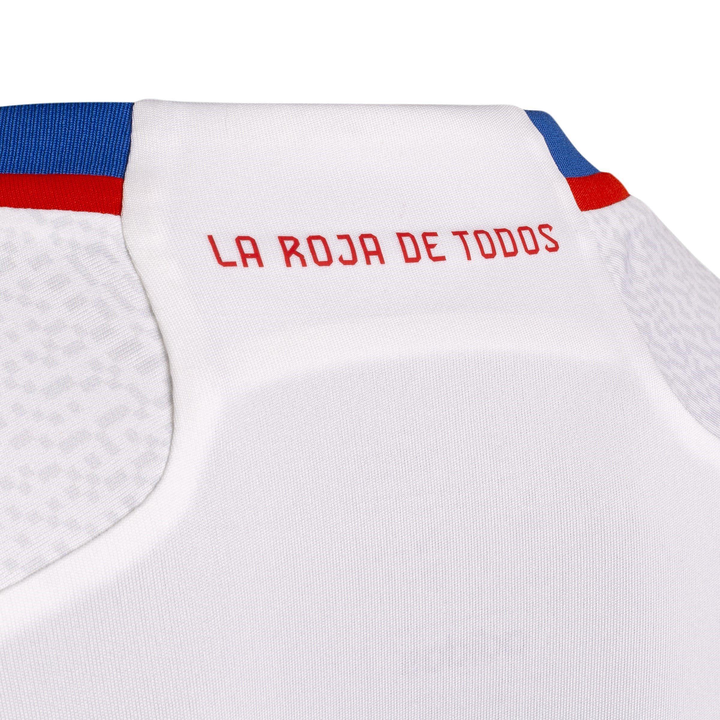 White - adidas - Chile Away Shirt 2022 Womens - 9