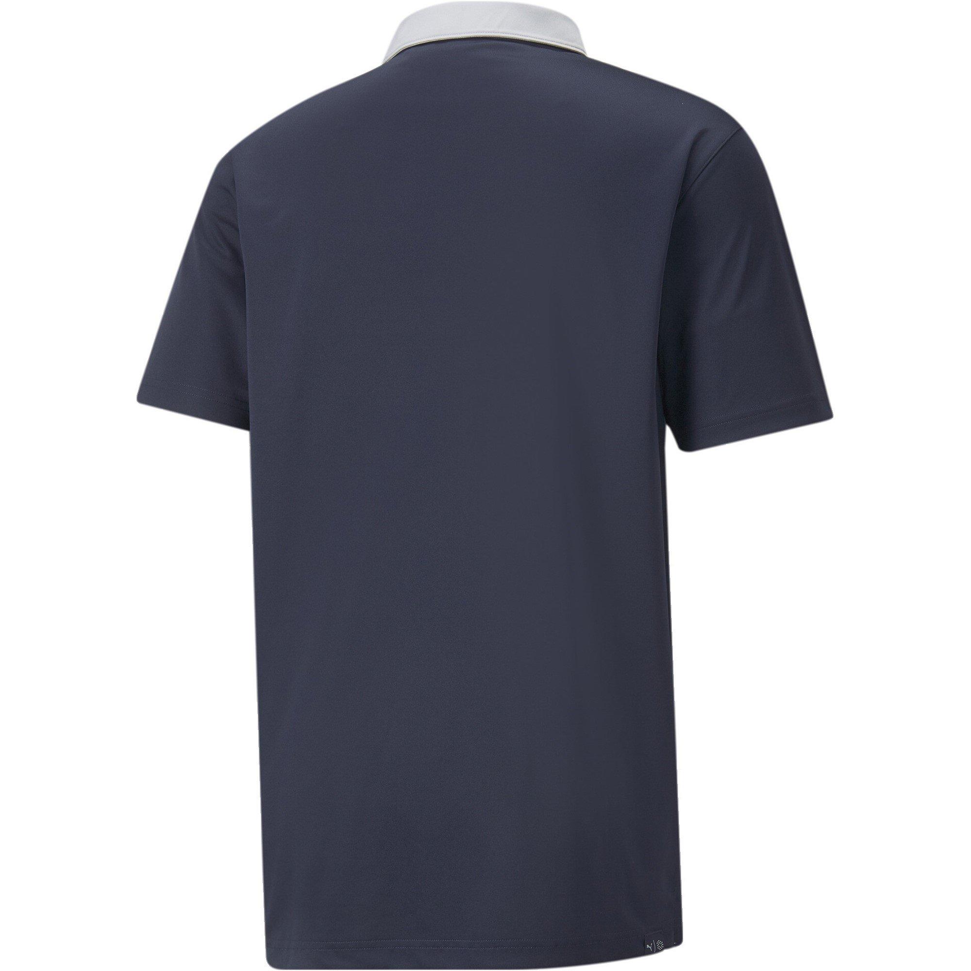 Marine - Puma - Short-Sleeve Performance Polo Shirt - 2