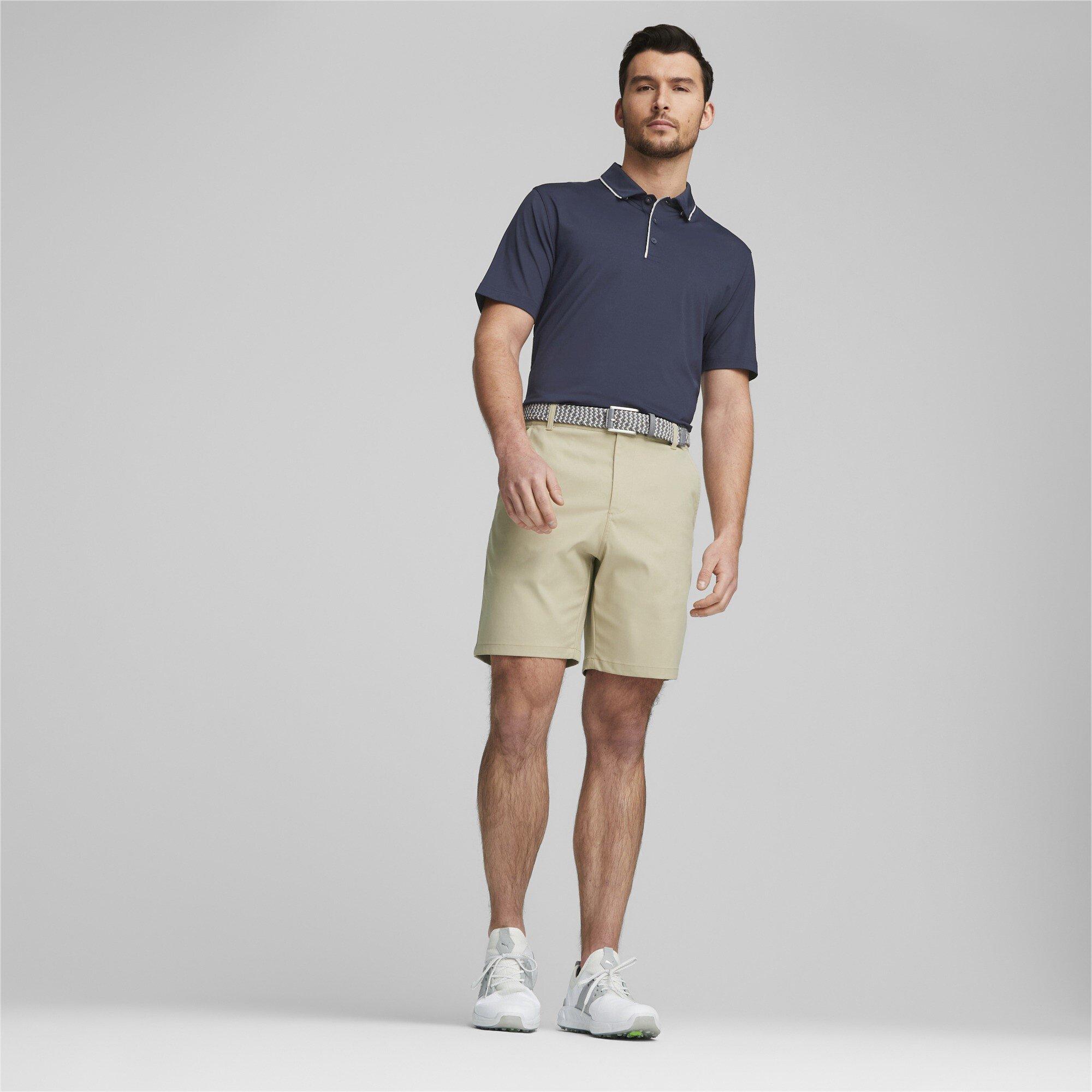 Blu Marino/Nero - Puma - Mattr Bridges Short-Sleeve Performance Polo - 5