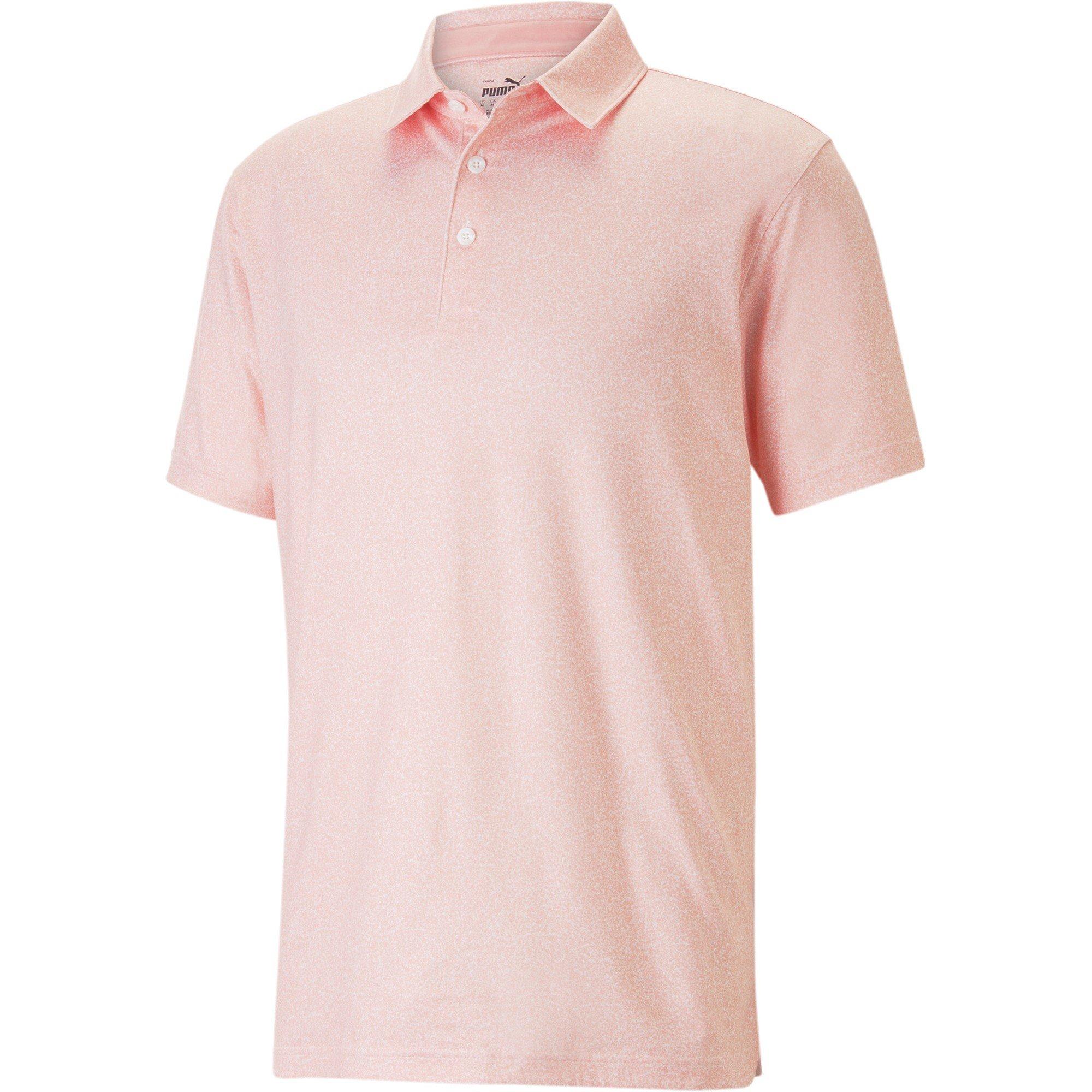 Flamingo Pin - Puma - Cloudspun Primary Short-Sleeve Performance Polo - 1