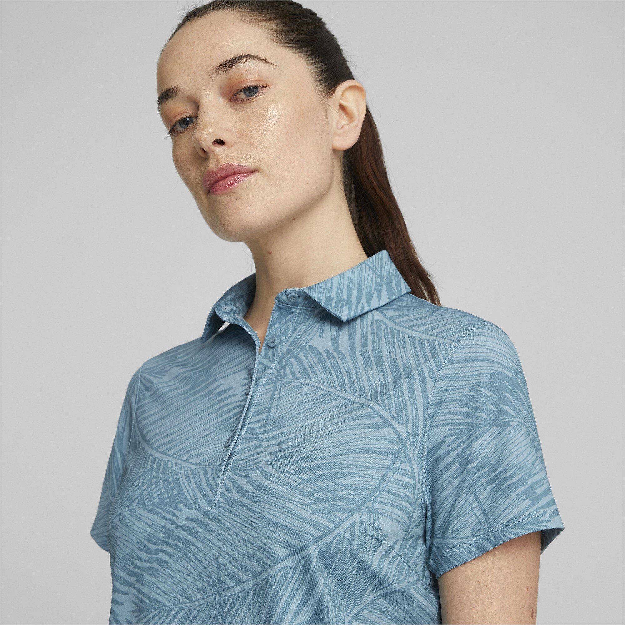 Vet Blauw - Puma - Mattr Fern Short-Sleeve Performance Polo - 3