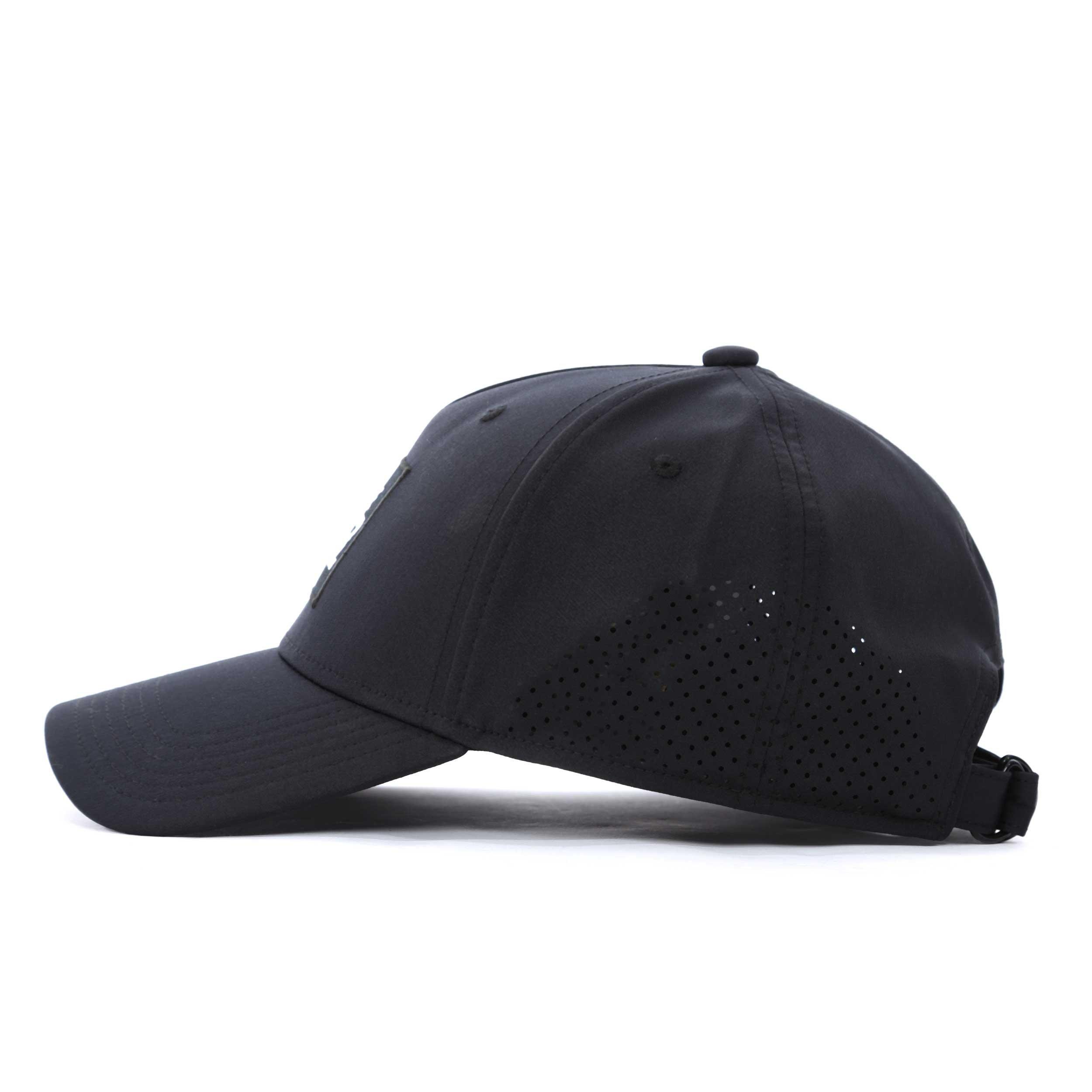 Nero/Blu - Societe Noir - Rubber Baseball Cap - 3