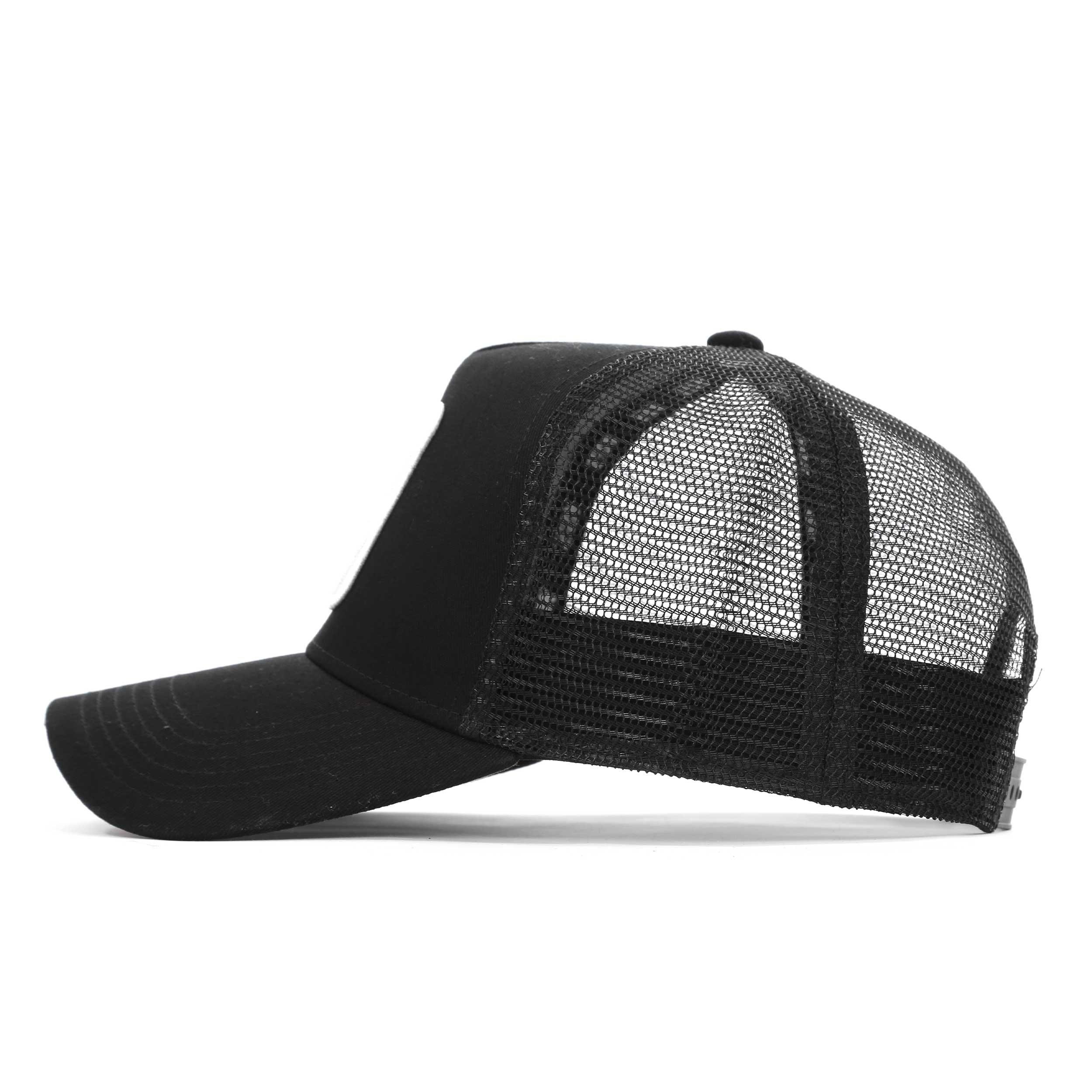 Grey/White - Societe Noir - Mesh Trucker Cap - 3