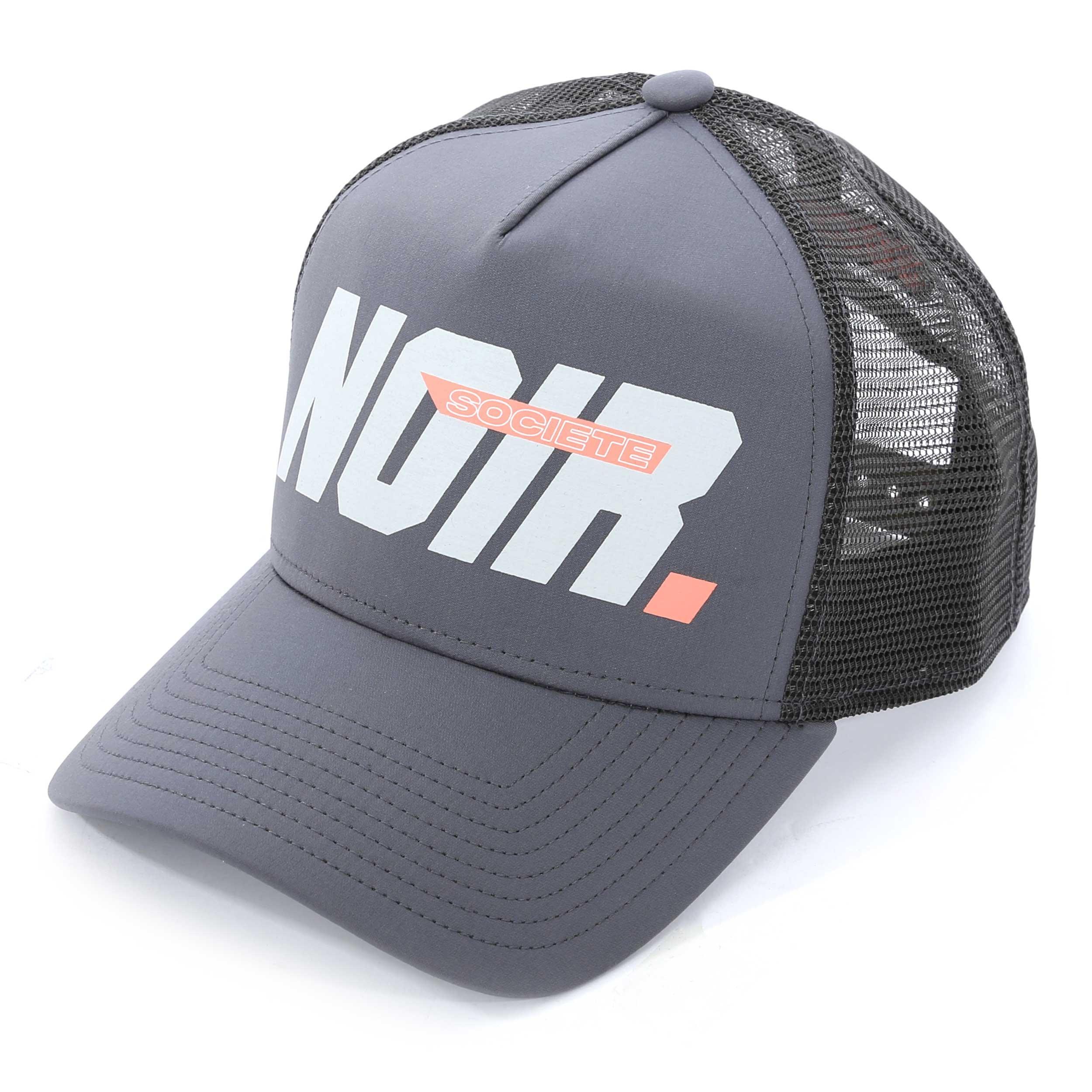 Grå/Peach - Societe Noir - Reflective Trucker Caps - 1