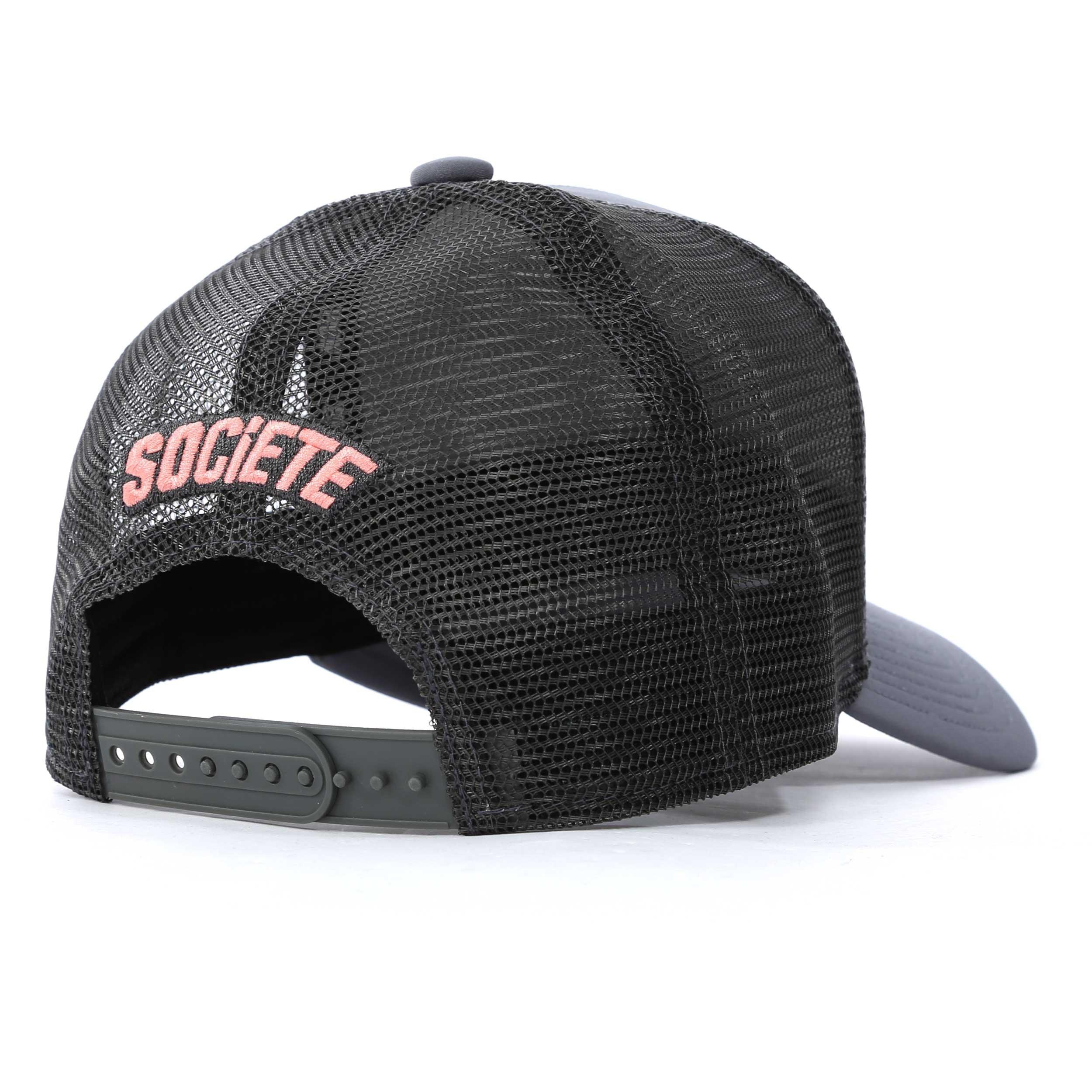Grå/Peach - Societe Noir - Reflective Trucker Caps - 2