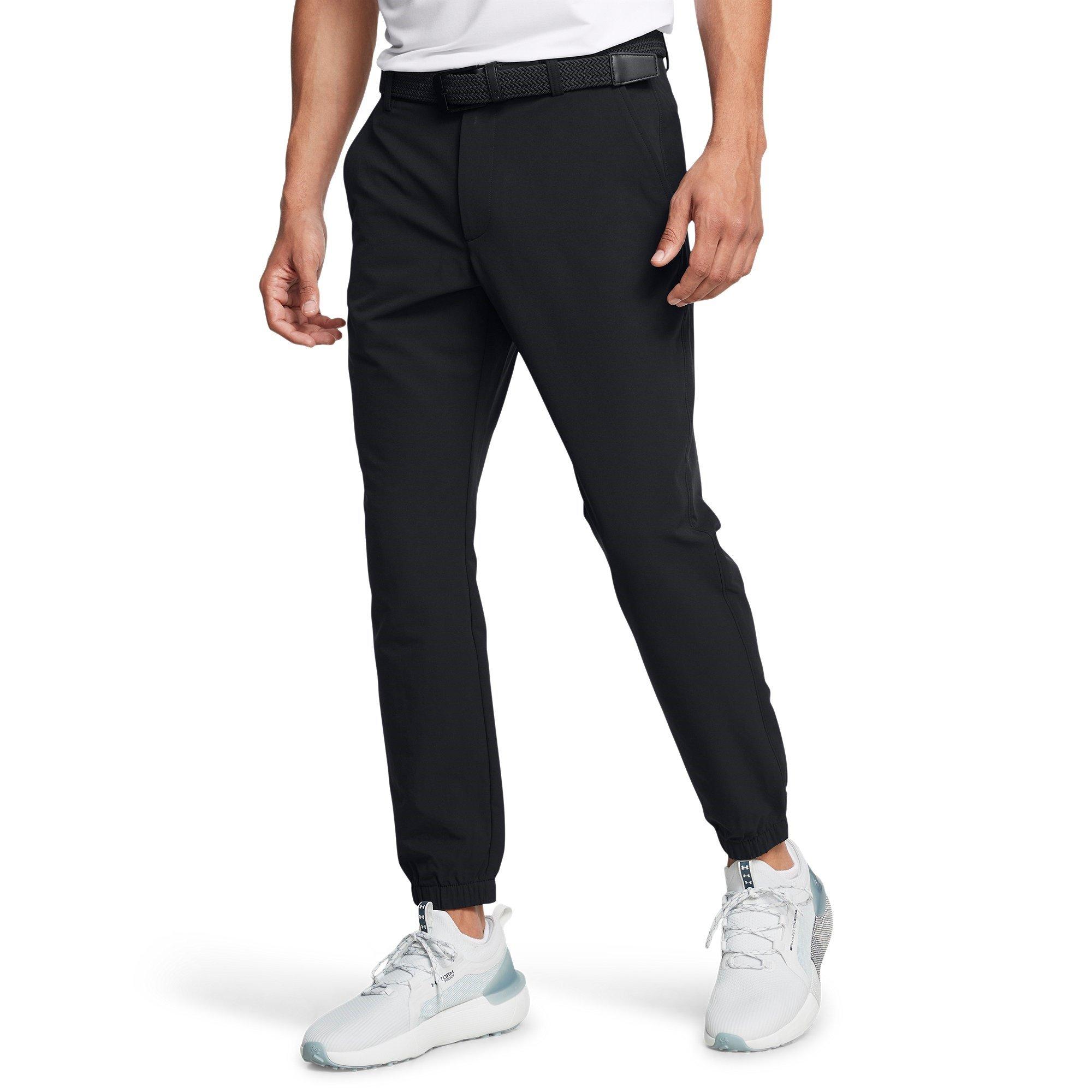 Black - Under Armour - Matchplay Jogger Golf Trousers - 3