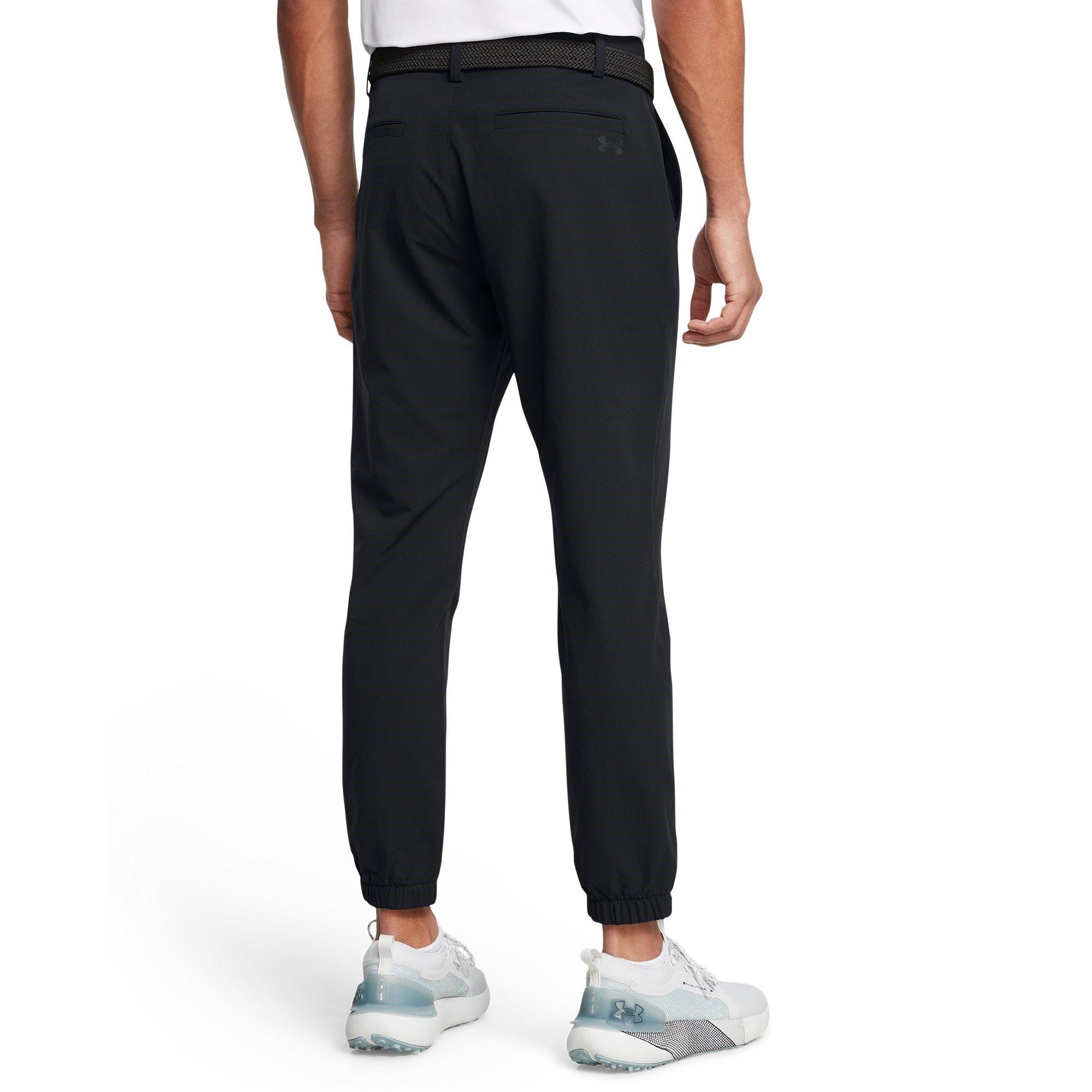 Black - Under Armour - Matchplay Jogger Golf Trousers - 4