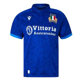 Macron Italia Rugby Home Shirt 2024 Adults