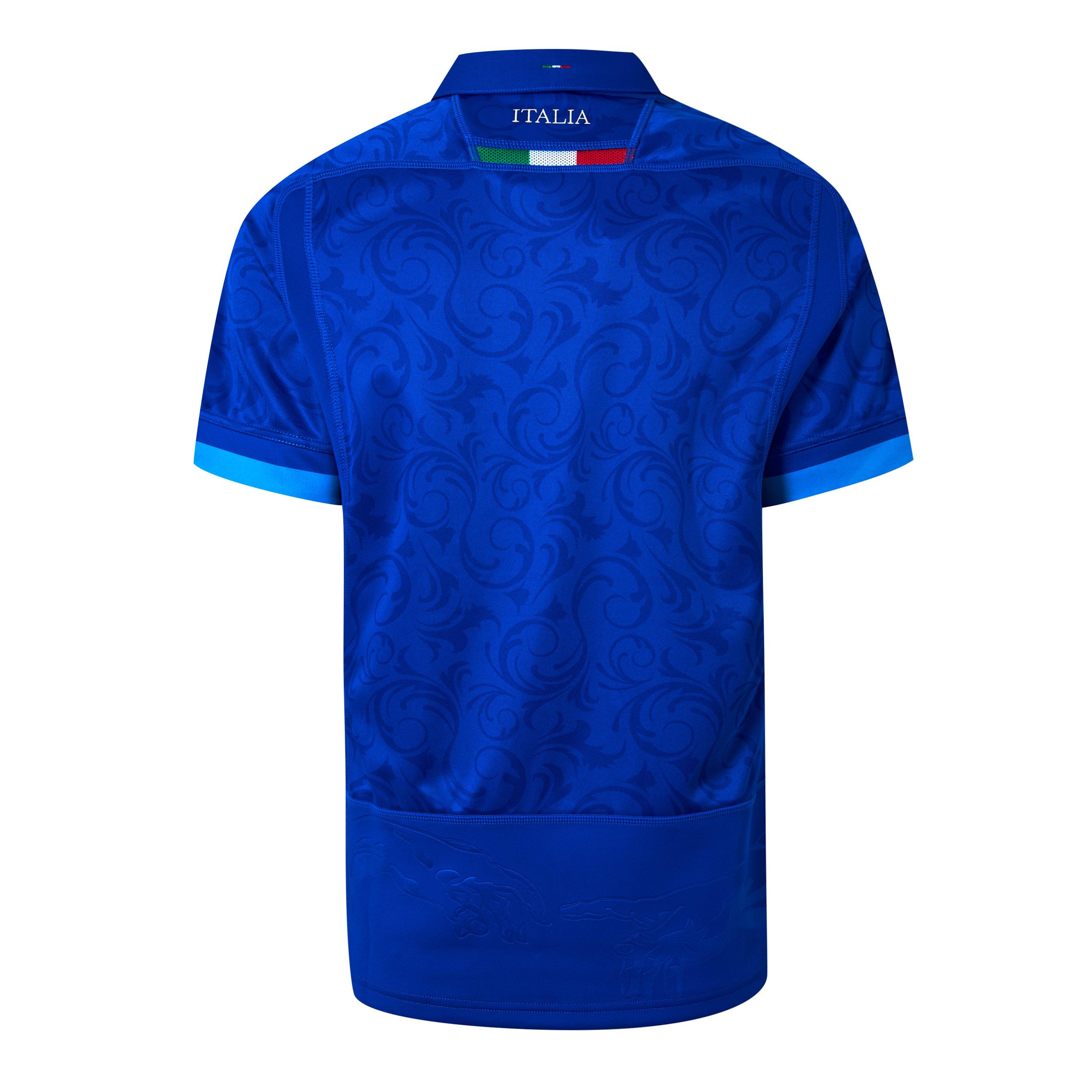 Blu - Macron - Italia Rugby Home Shirt 2024 Adults - 2