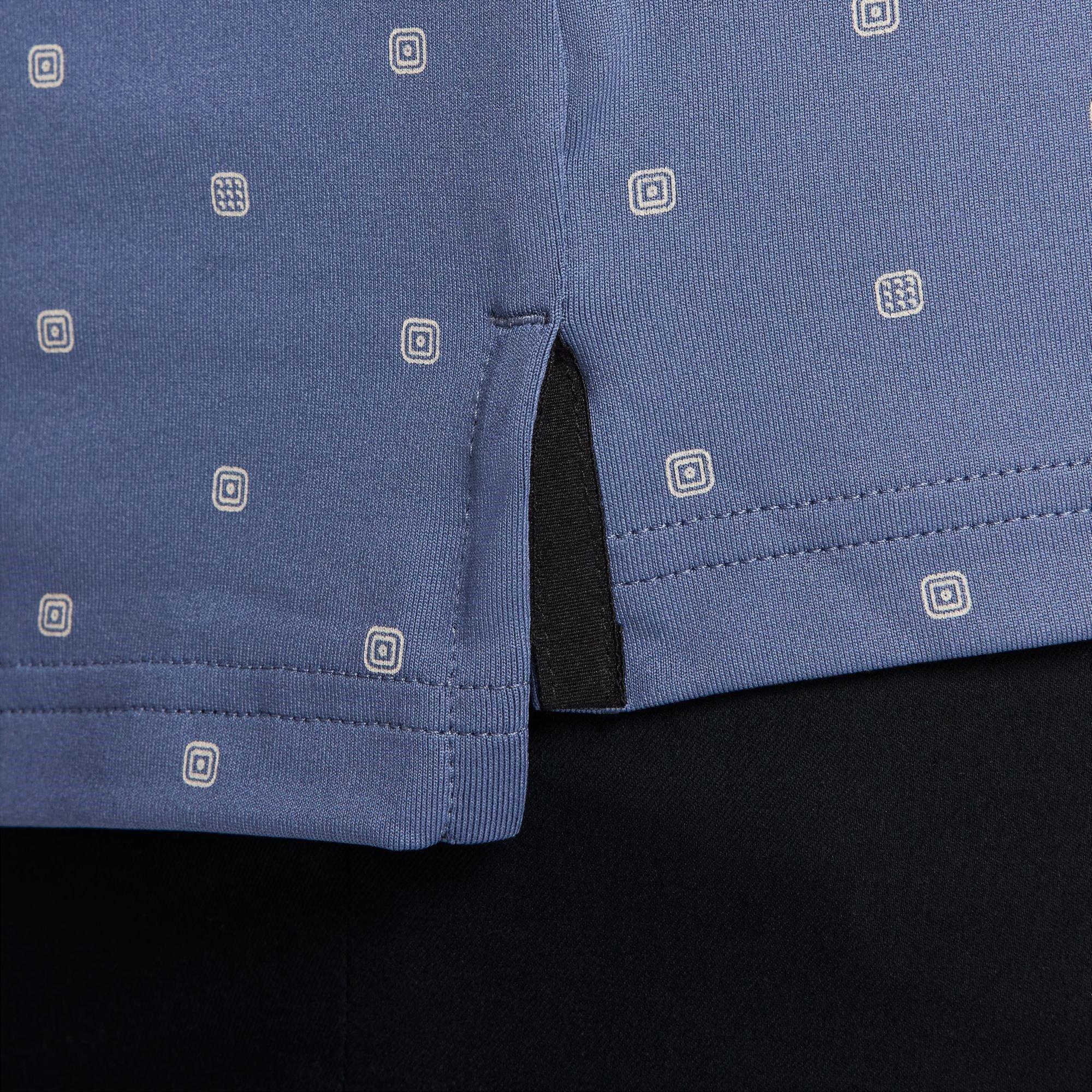 Azul difuso - Nike - Tour Print Polo Shirt Mens - 10