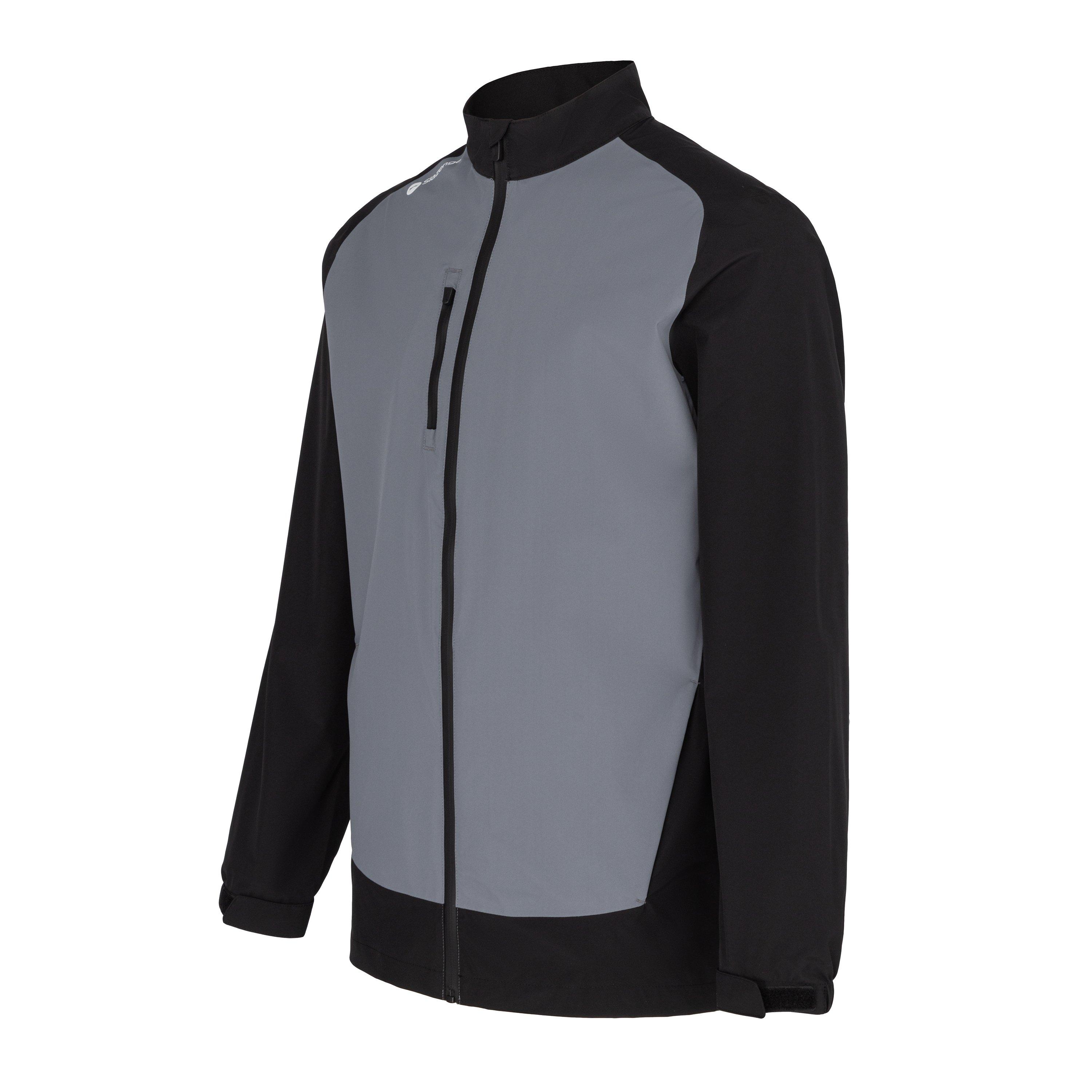 Schwarz - Slazenger - Waterproof Taped Seam Long Sleeve Waterproof Jacket - 3