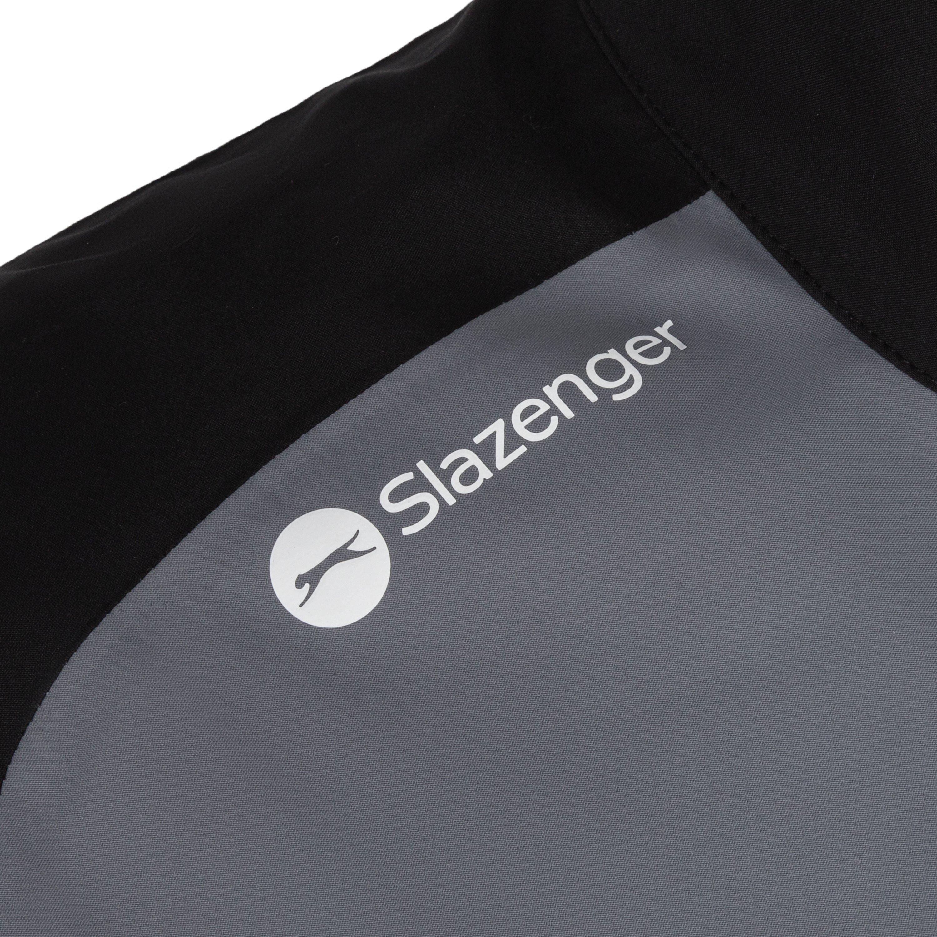 Schwarz - Slazenger - Waterproof Taped Seam Long Sleeve Waterproof Jacket - 6