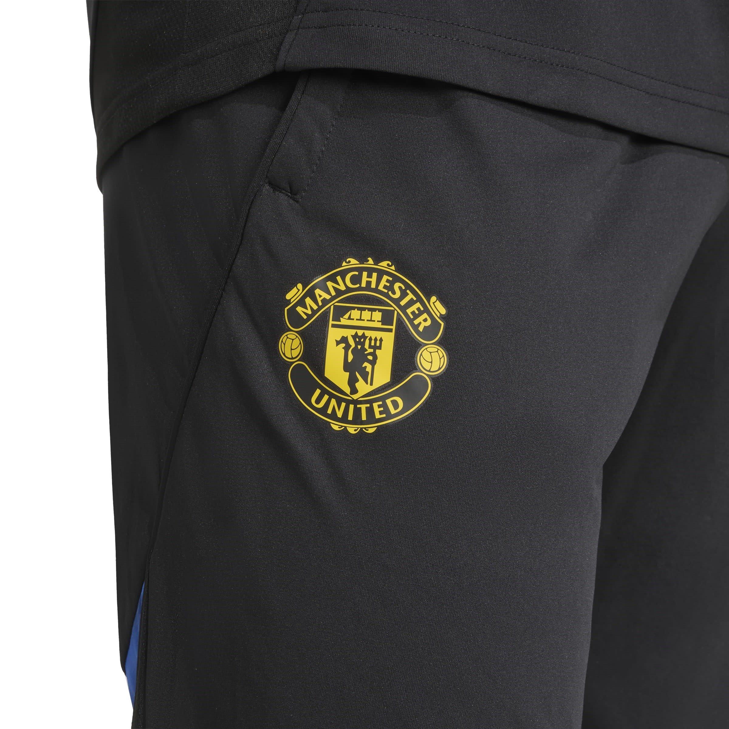 Black - adidas - Manchester United Cup Training Tracksuit Bottoms 2025 2026 Adults - 5