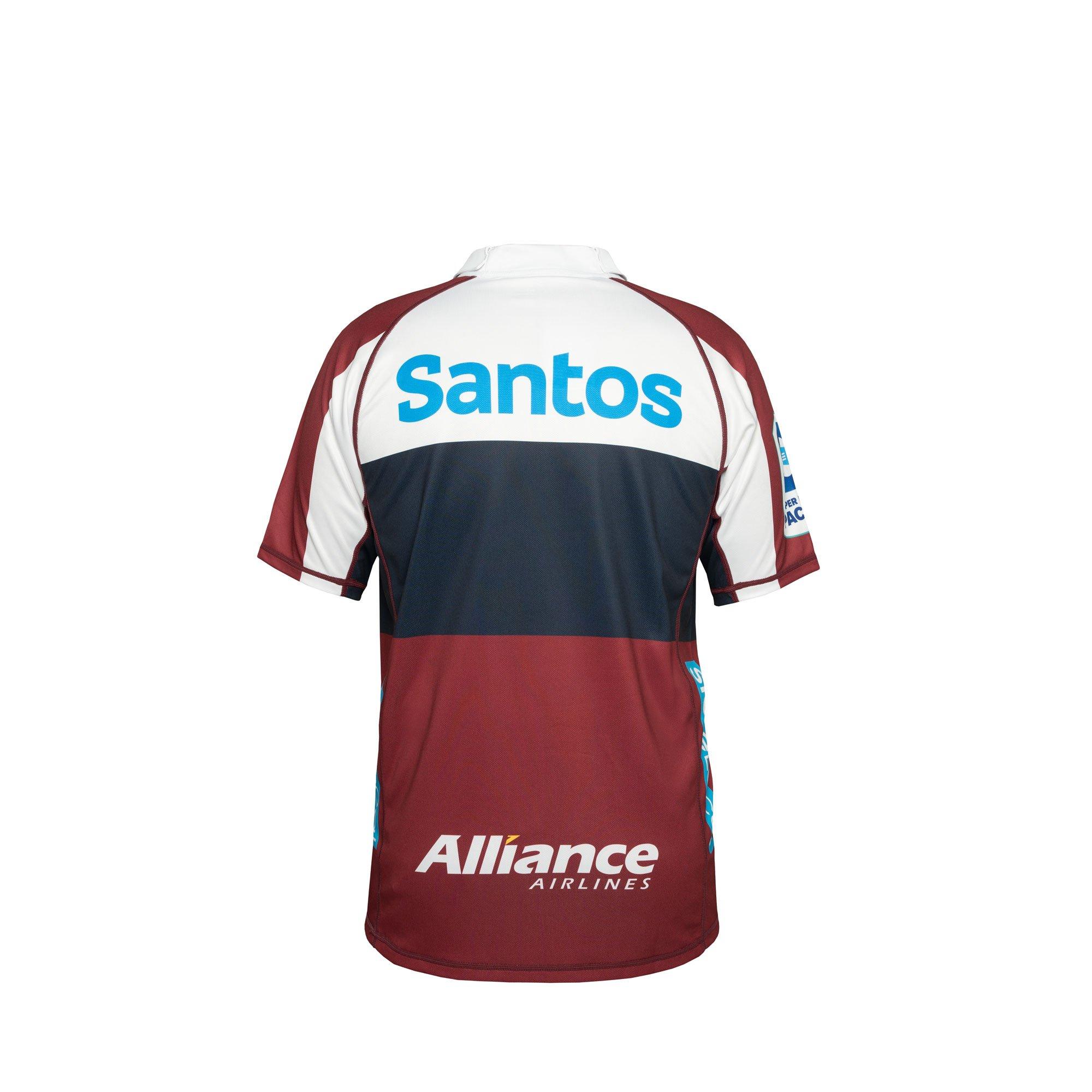 Kastanienbraun - Canterbury - Queensland Reds Home Shirt 2025 Adults - 2