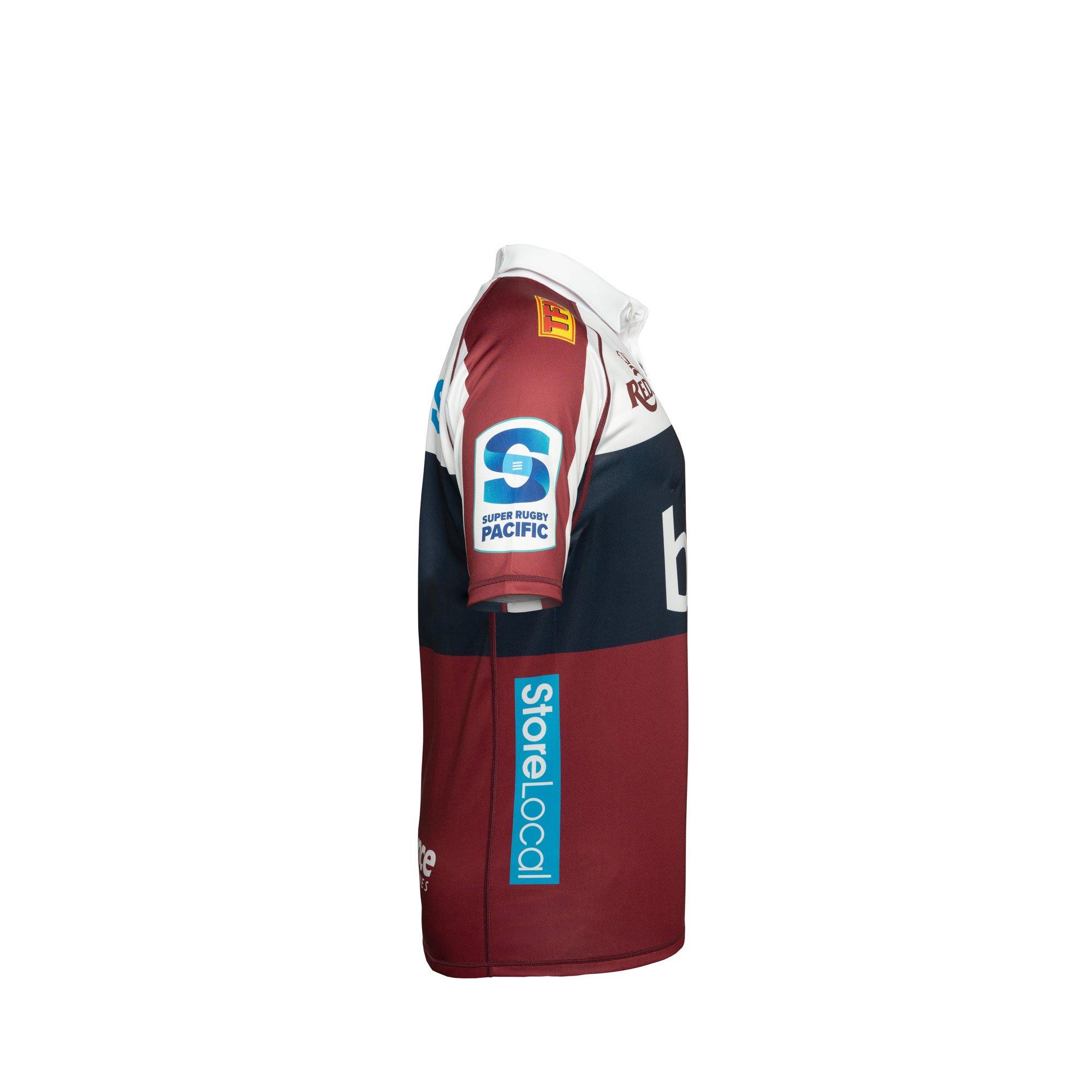 Kastanienbraun - Canterbury - Queensland Reds Home Shirt 2025 Adults - 6