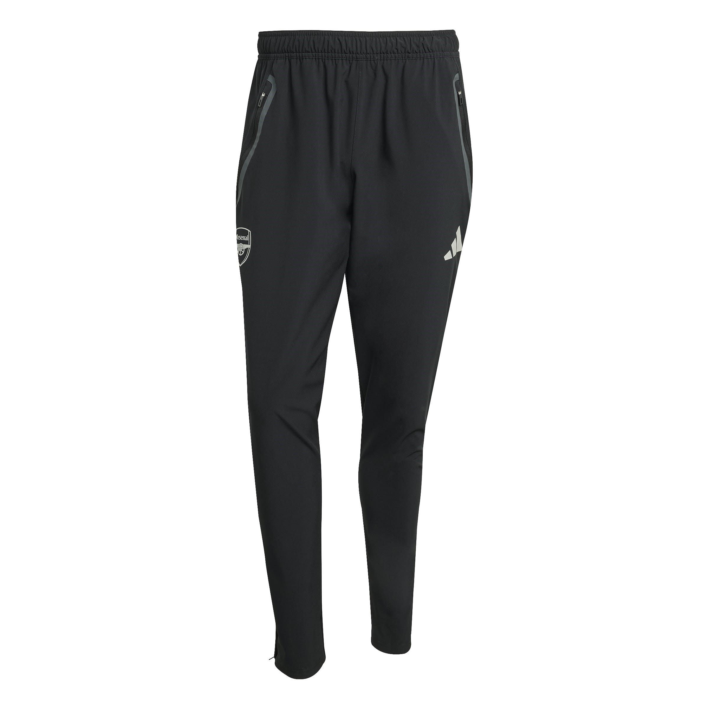 Adidas Men's Arsenal Vis Tech Travel Tracksuit Bottoms - Black - 2XL