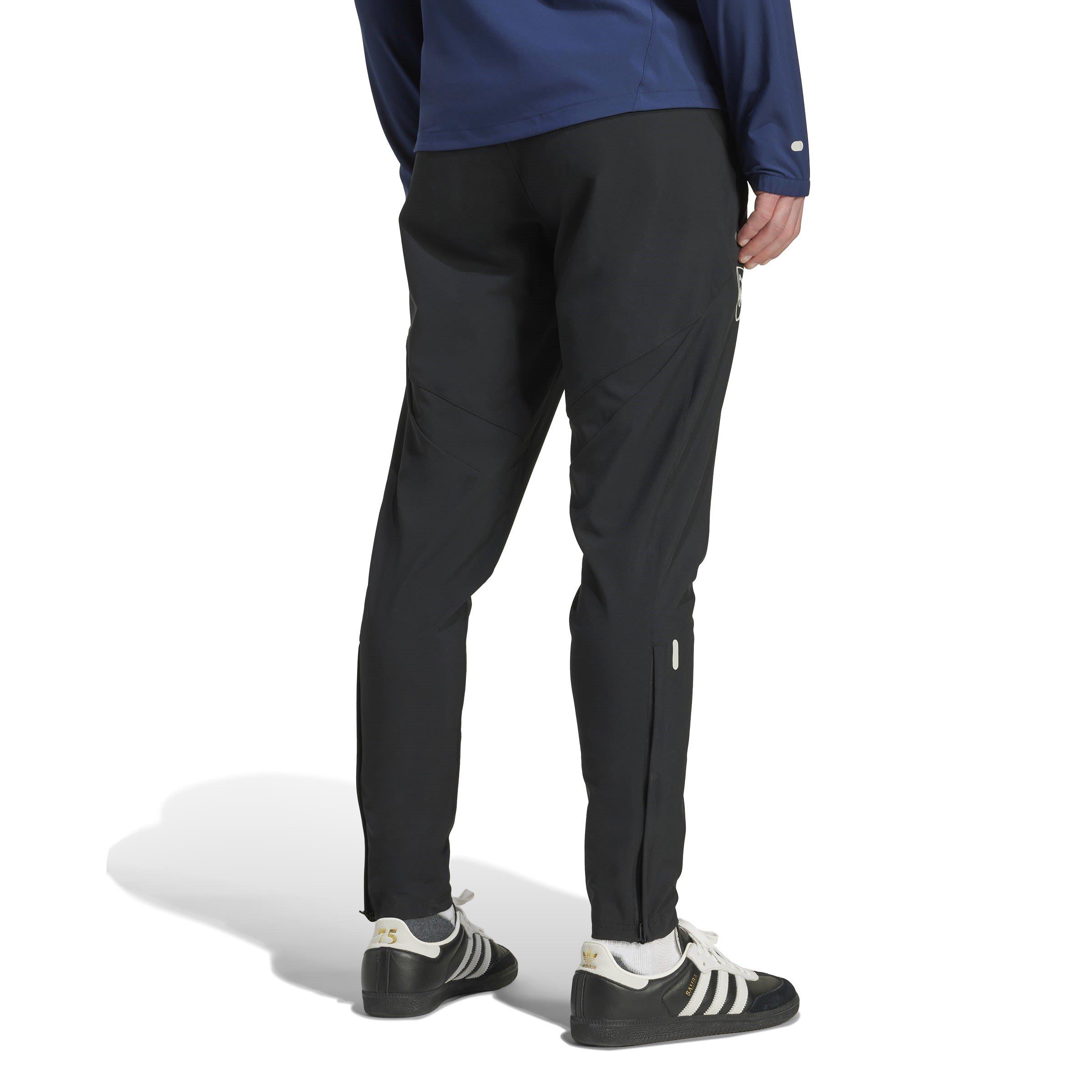 Black - adidas - Arsenal Vis Tech Travel Tracksuit Bottoms Mens - 3