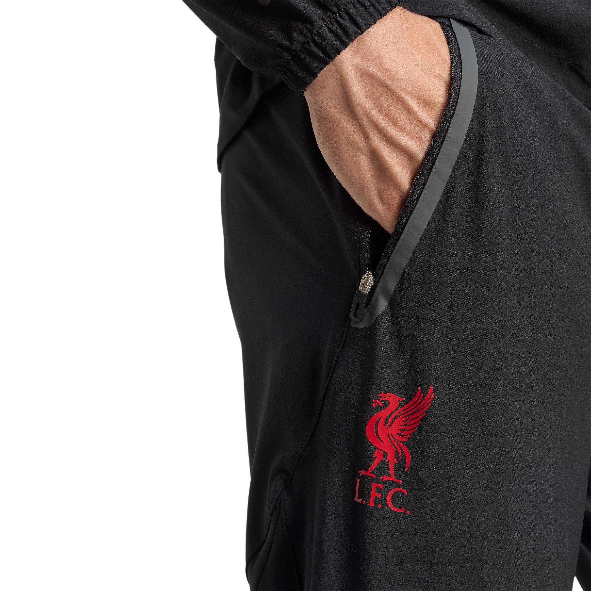 Black/Red - adidas - Liverpool Vis Tracksuit Bottoms 2025 2026 Adults - 5