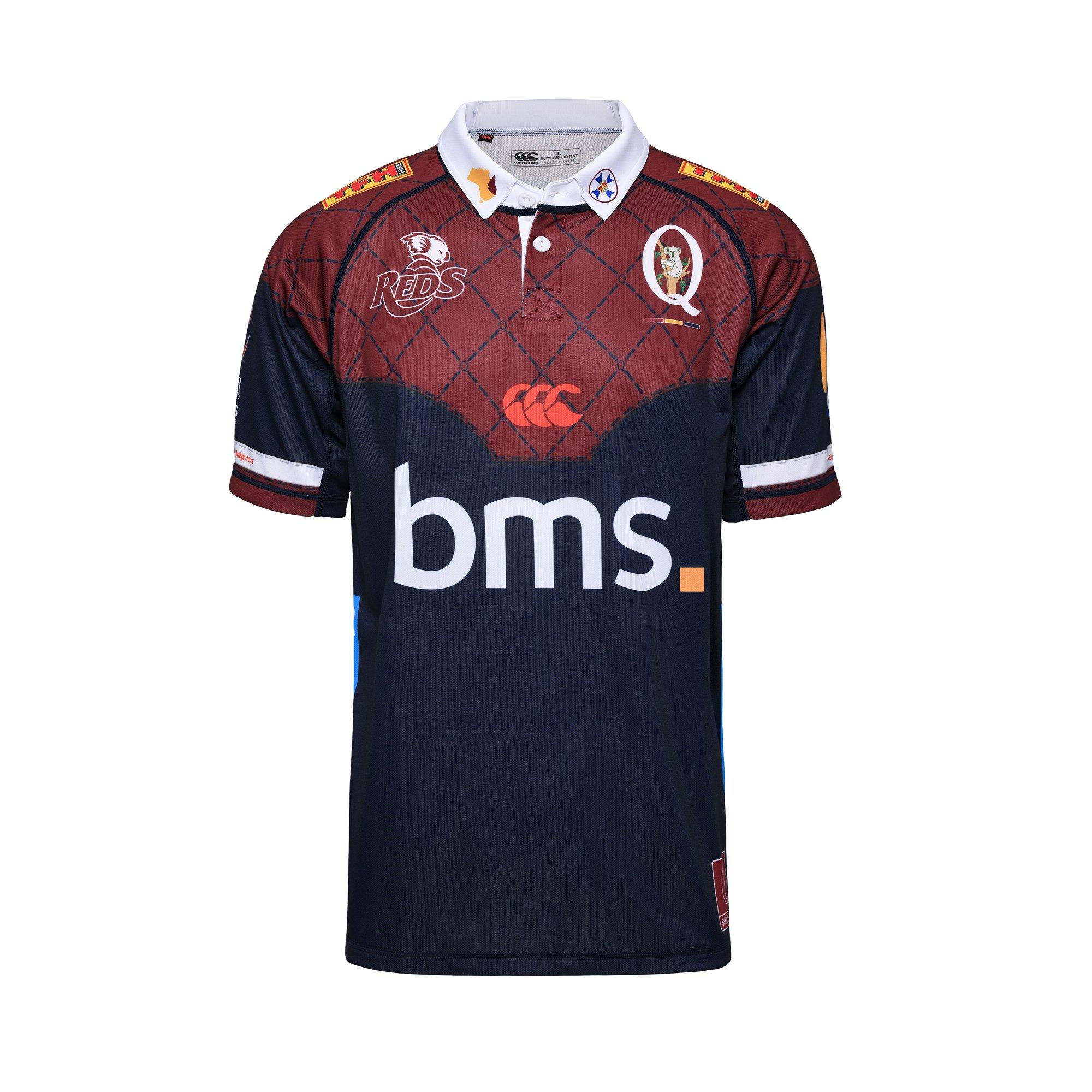 Navy - Canterbury - Queensland Reds Special Edition Shirt 2025 2026 Adults - 1