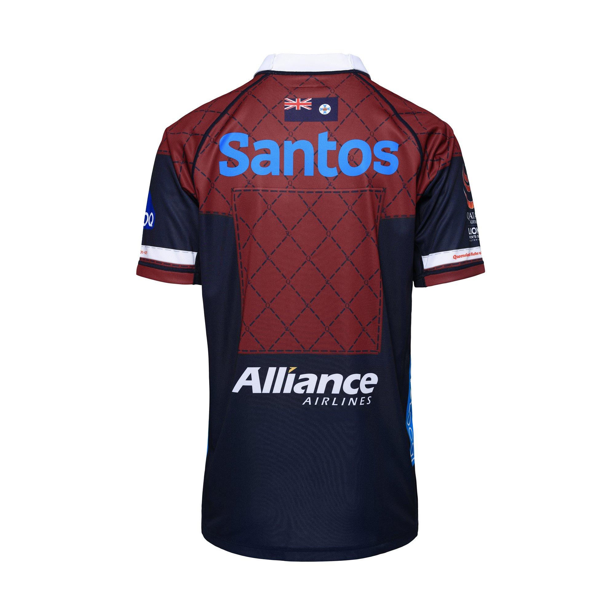 Navy - Canterbury - Queensland Reds Special Edition Shirt 2025 2026 Adults - 3
