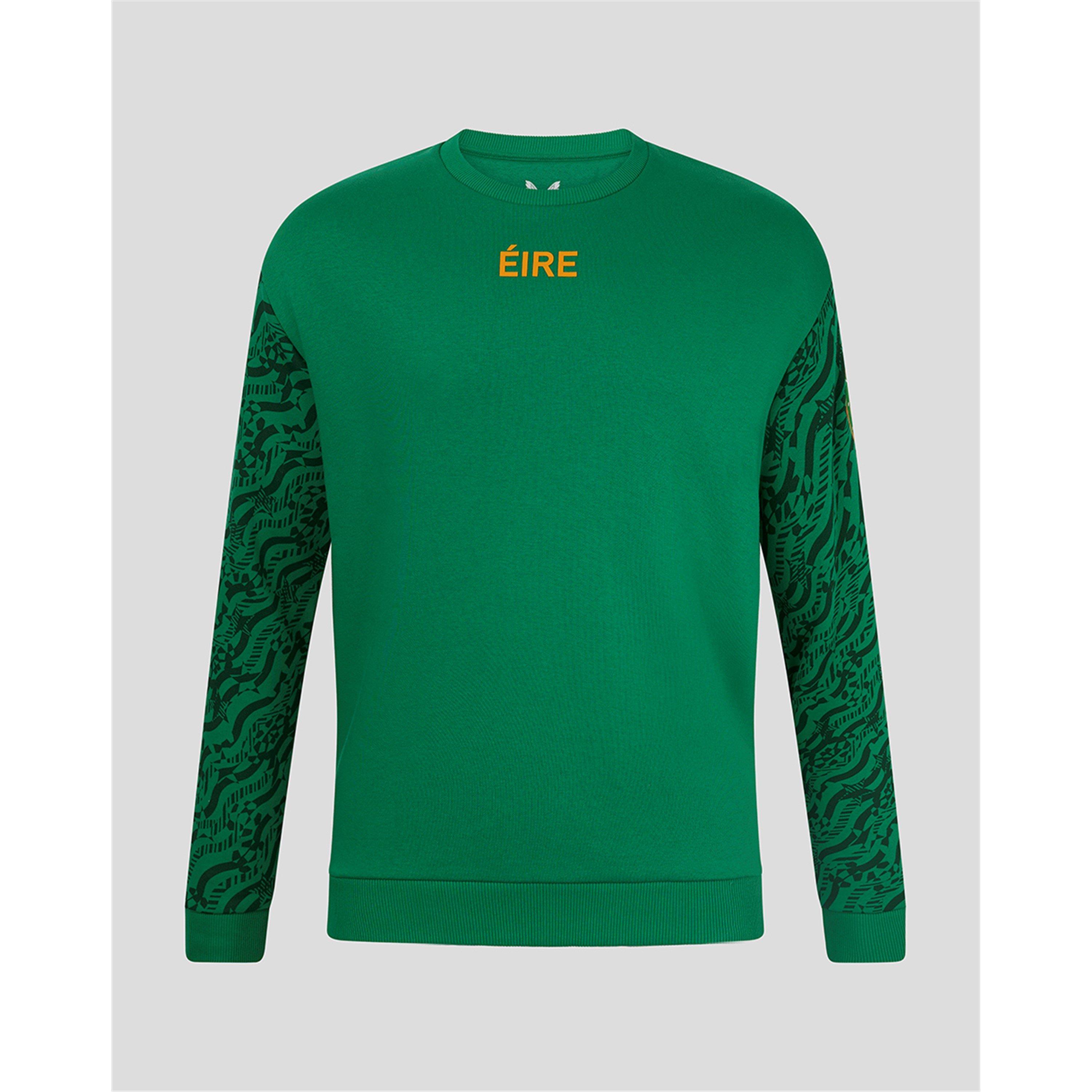 Green - Castore - Ireland Hype SweatShirt Mens 2025 - 1