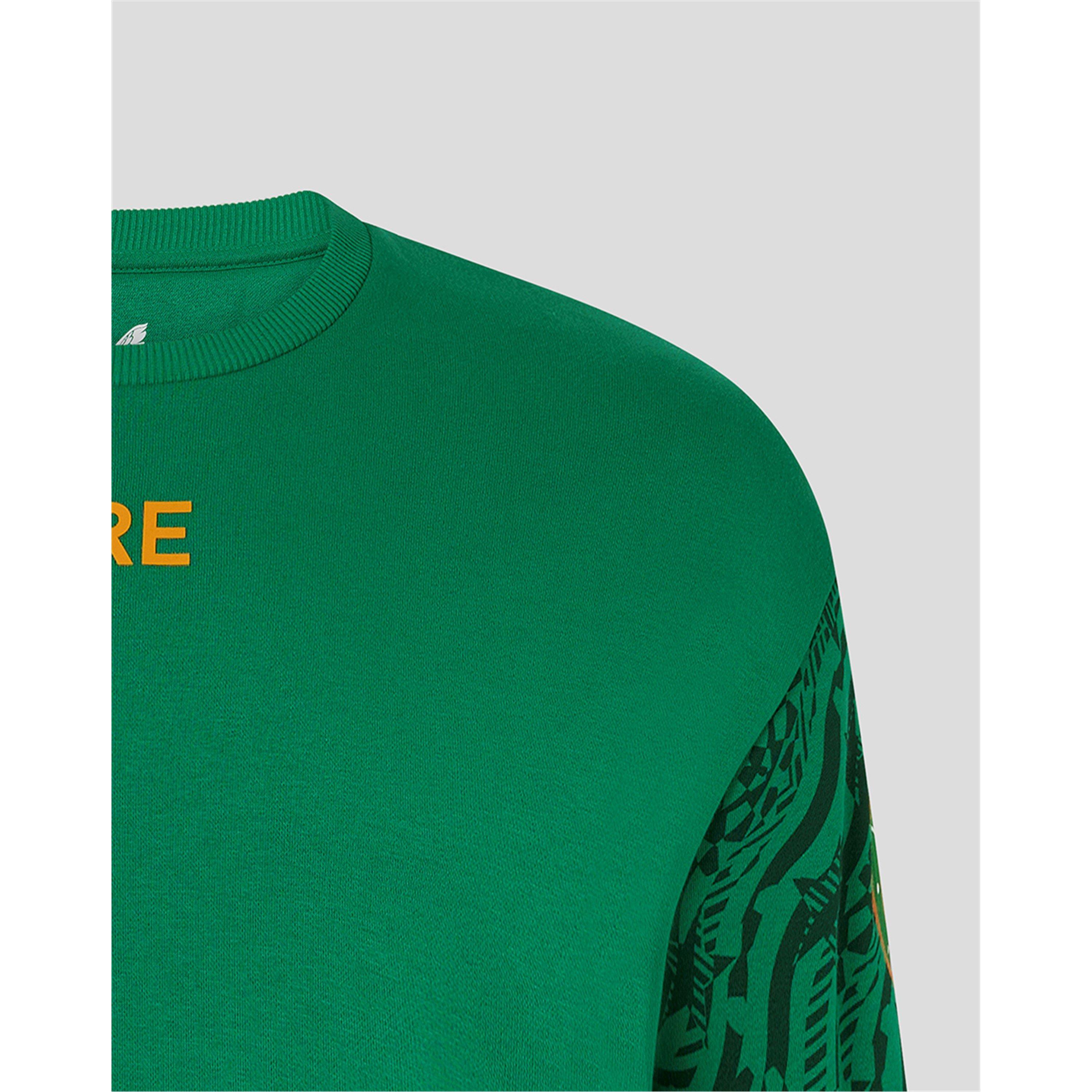 Green - Castore - Ireland Hype SweatShirt Mens 2025 - 5