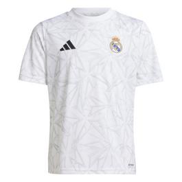 adidas Real Madrid Pre Match Shirt 2024 2025 Juniors