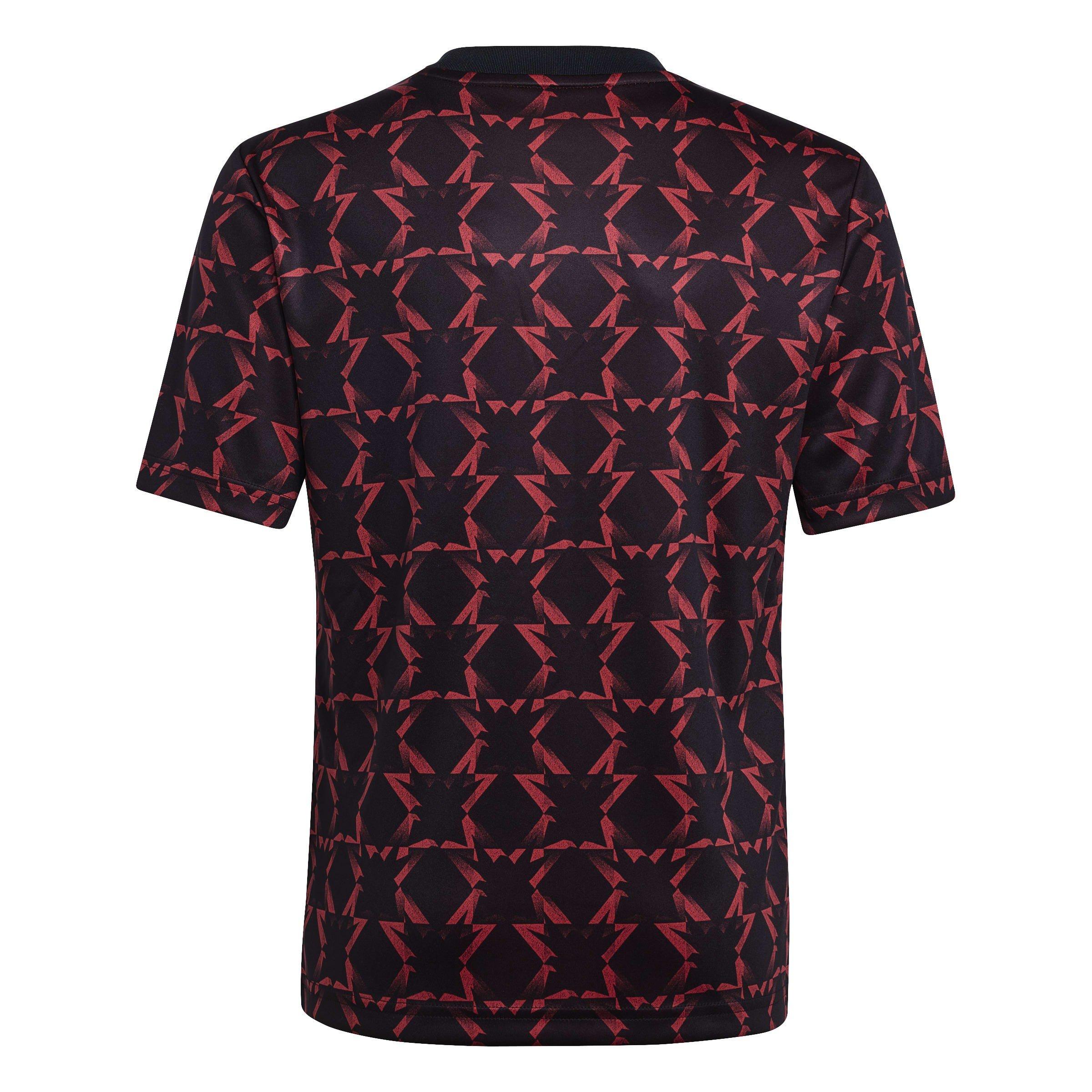 Black - adidas - Manchester United Pre Match Shirt 2024 2025 Juniors - 2