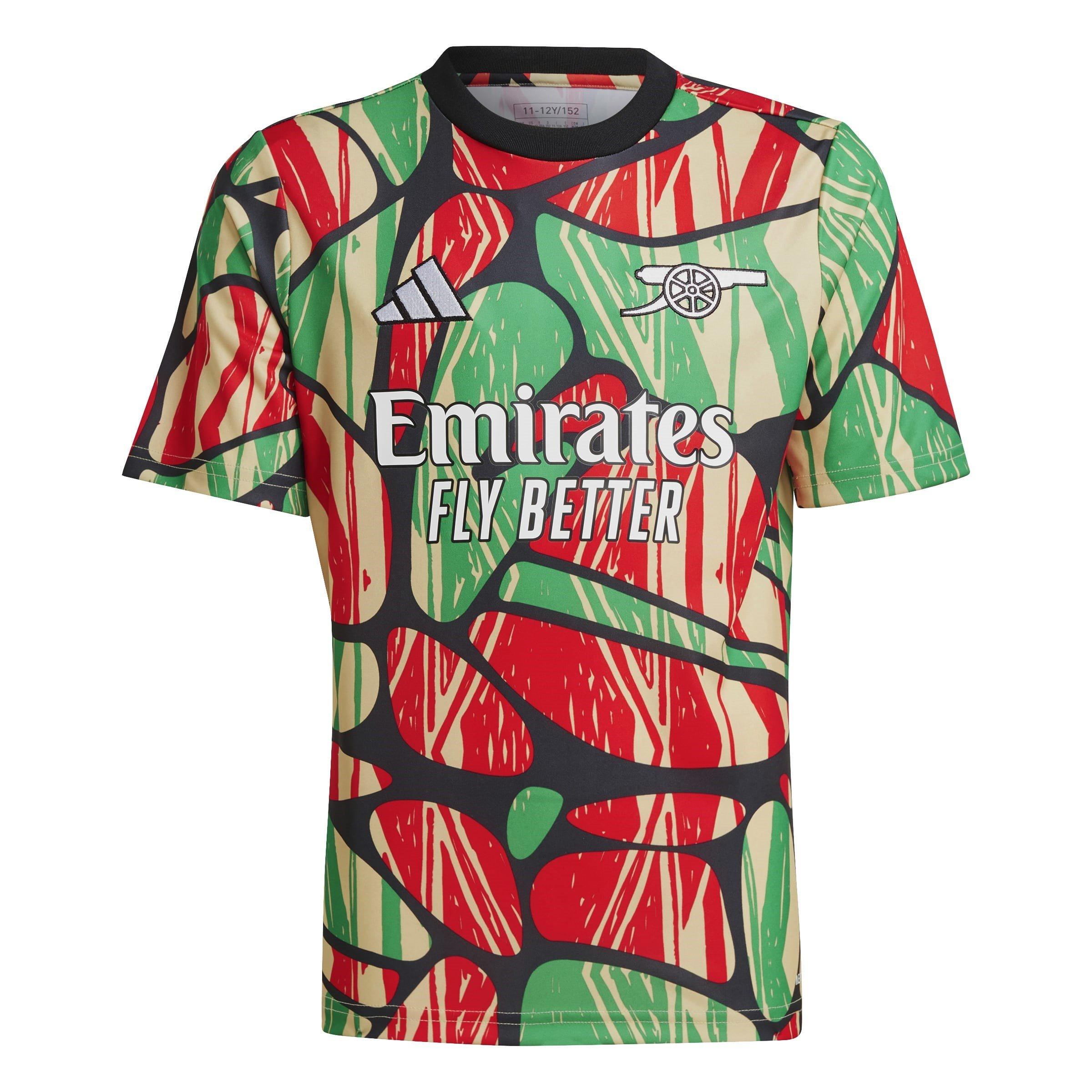 Rød - adidas - Arsenal Pre Match Shirt 2024 2025 Juniors - 1