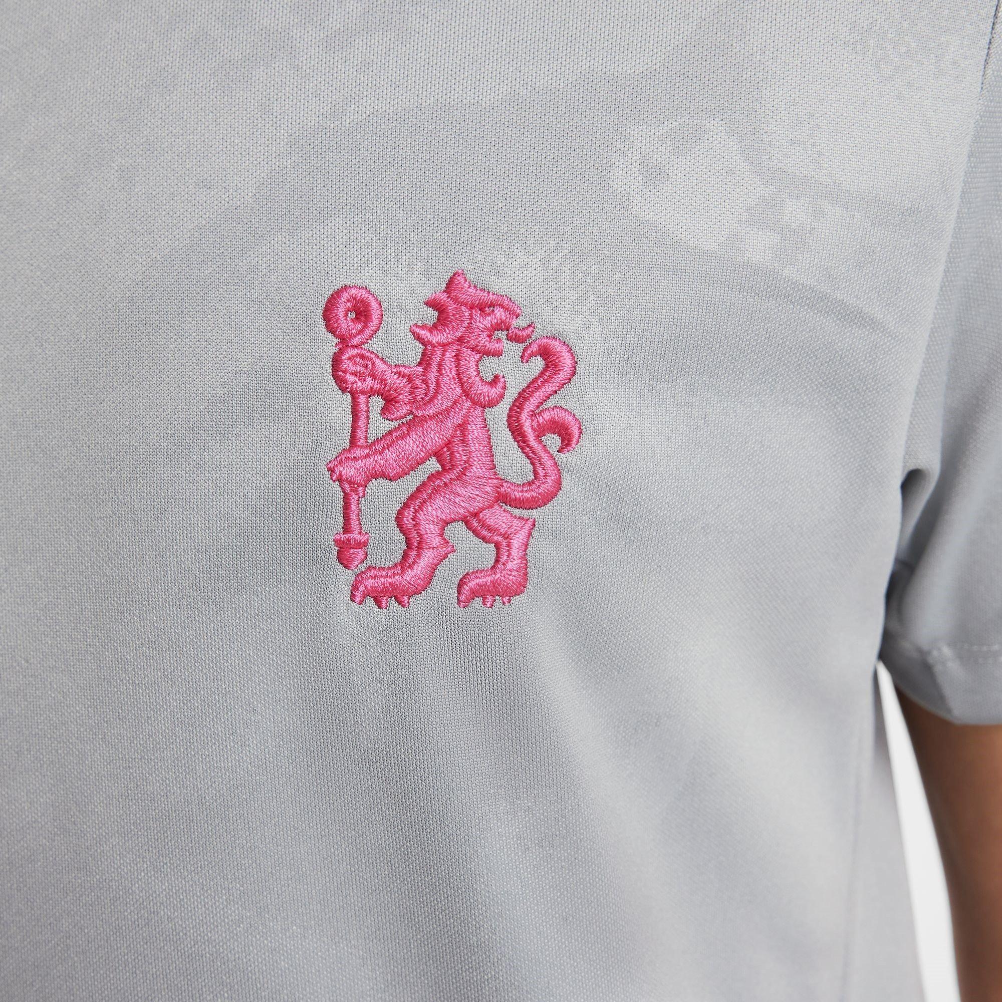 Grijs - Nike - Chelsea Academy Pro Third Pre-Match Shirt 2024 2025 Juniors - 4