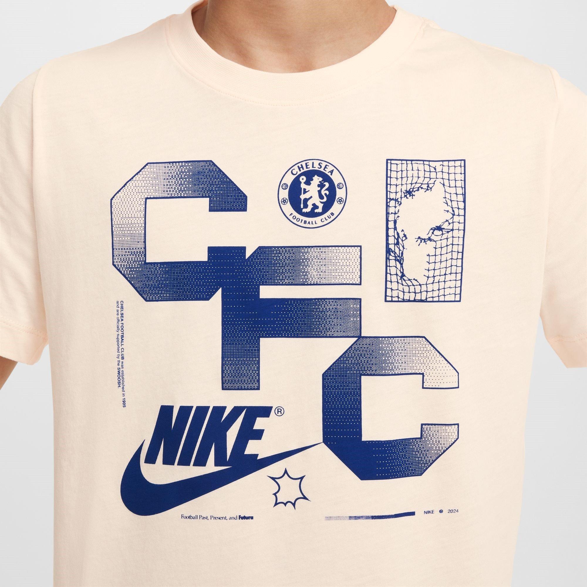 Beige - Nike - Chelsea Futura T-shirt Juniors - 4