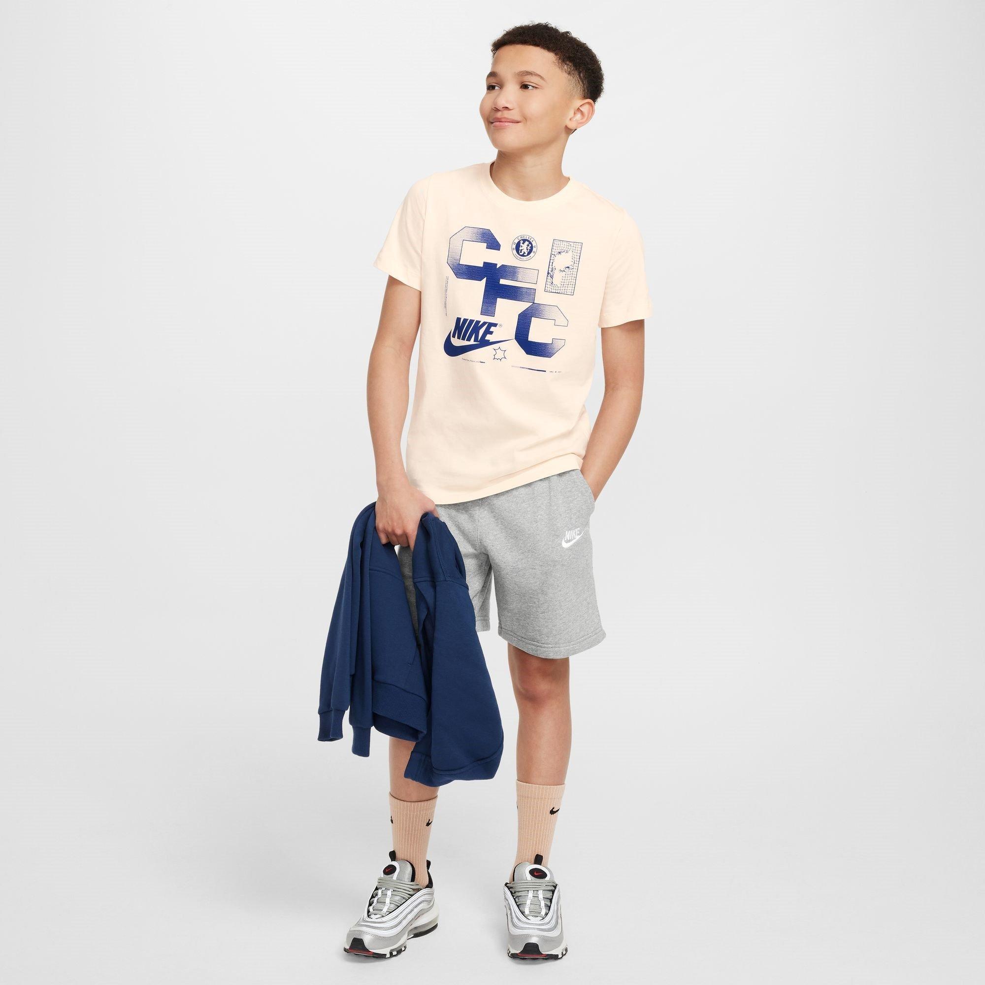 Beige - Nike - Chelsea Futura T-shirt Juniors - 5