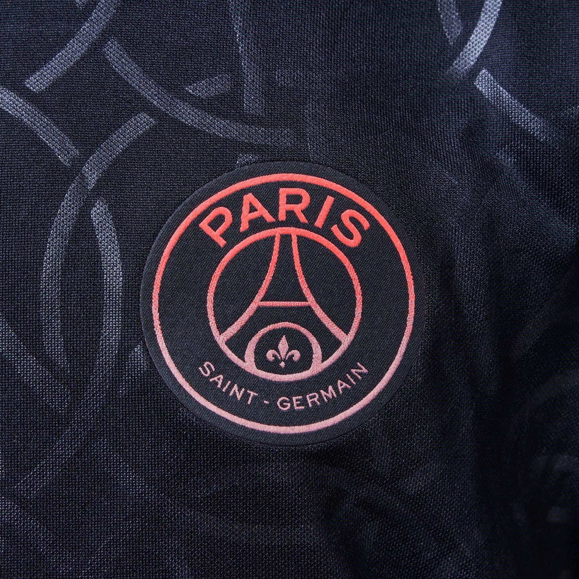 Zwart - Nike - Paris Saint Germain Academy Pro Pre Match Third Shirt 2024 2025 Juniors - 5