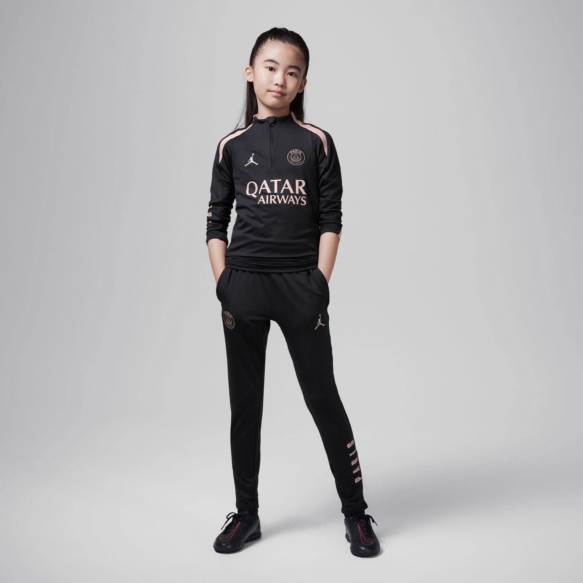 Zwart - Nike - Paris Saint-Germain Strike Third Tracksuit Bottoms 2024 2025 Juniors - 7