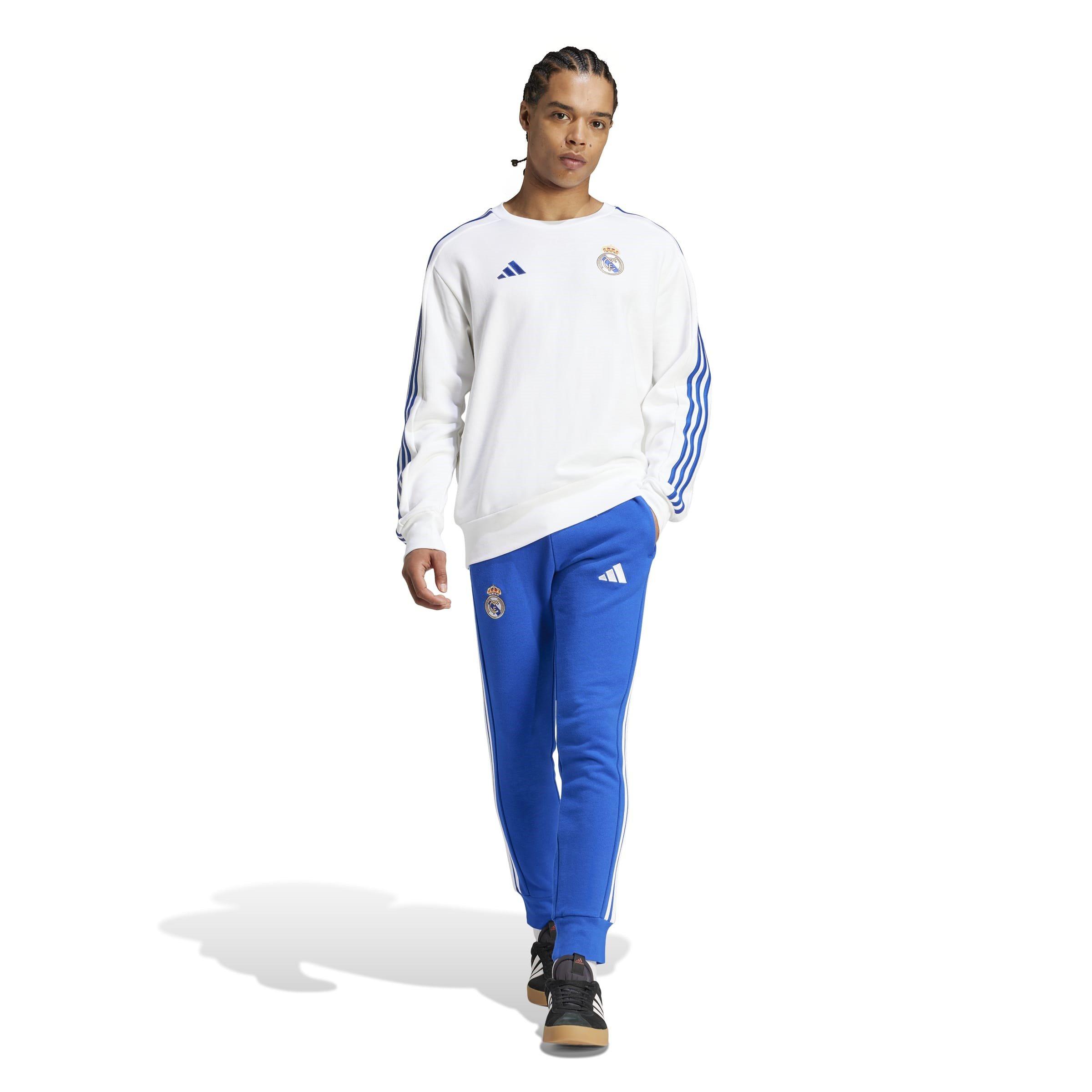 Blauw - adidas - Real Madrid DNA Tracksuit Bottoms 2024 2025 Adults - 7
