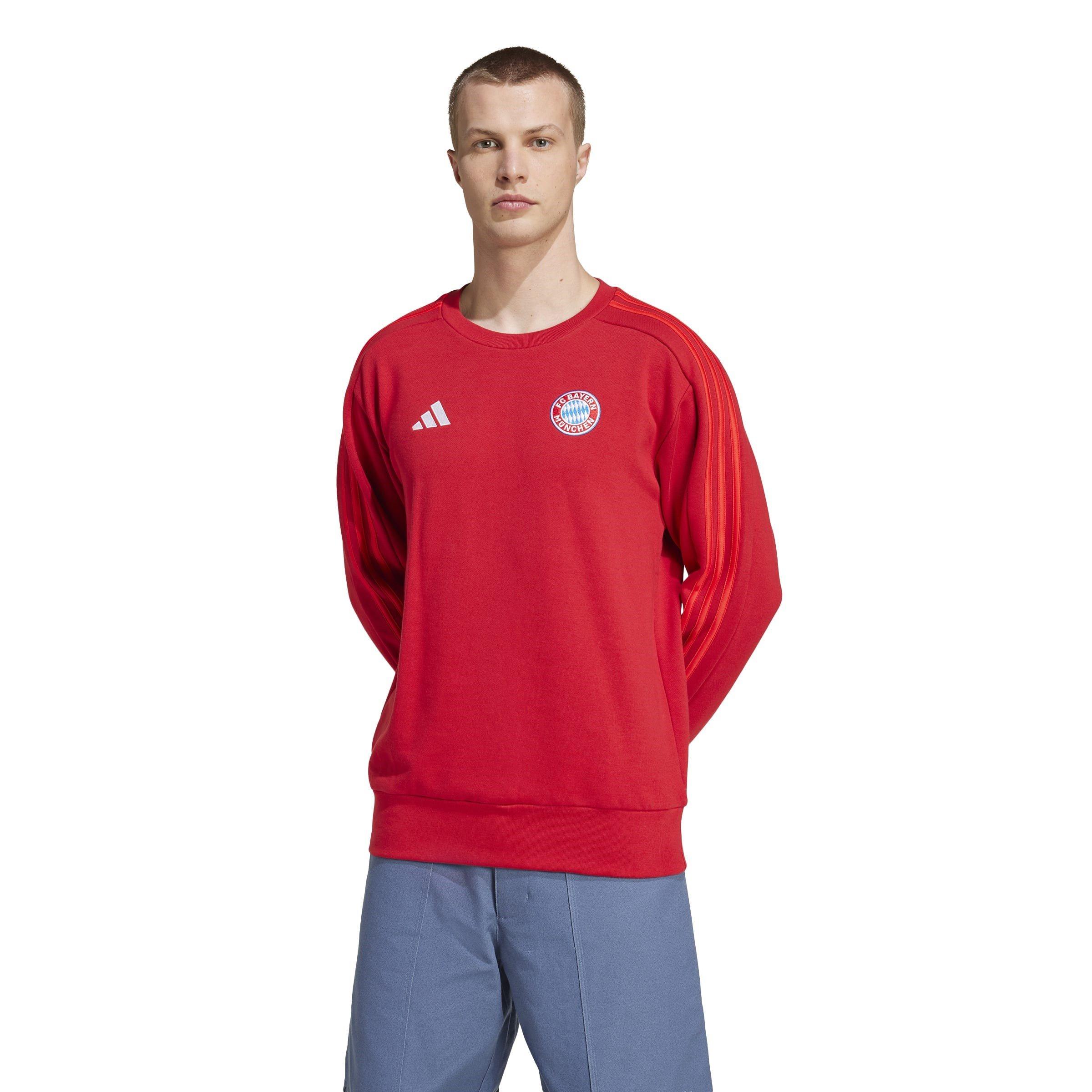 Rød - adidas - FC Bayern Munich DNA Sweatshirt 2024 2025 Adults - 3