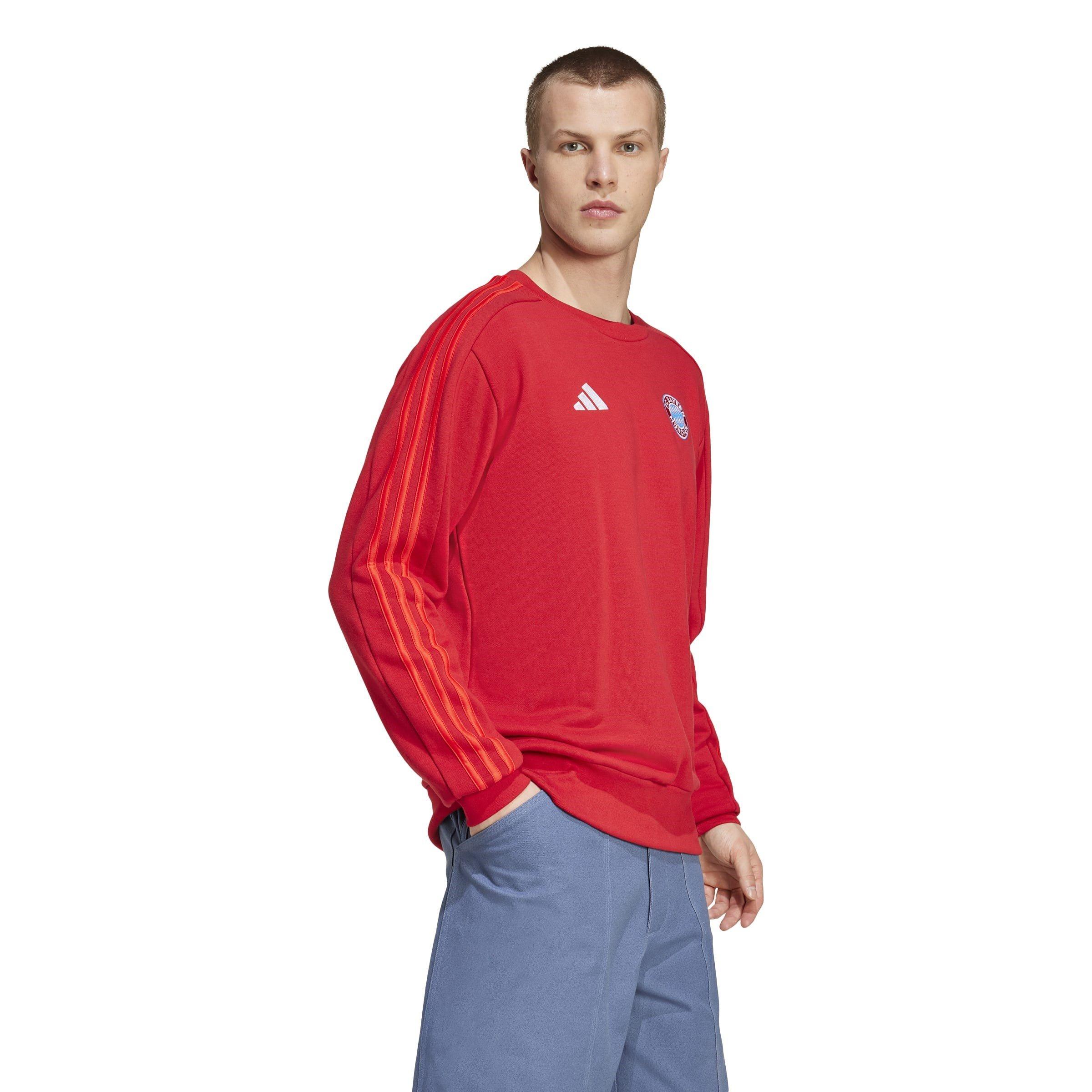 Rød - adidas - FC Bayern Munich DNA Sweatshirt 2024 2025 Adults - 5