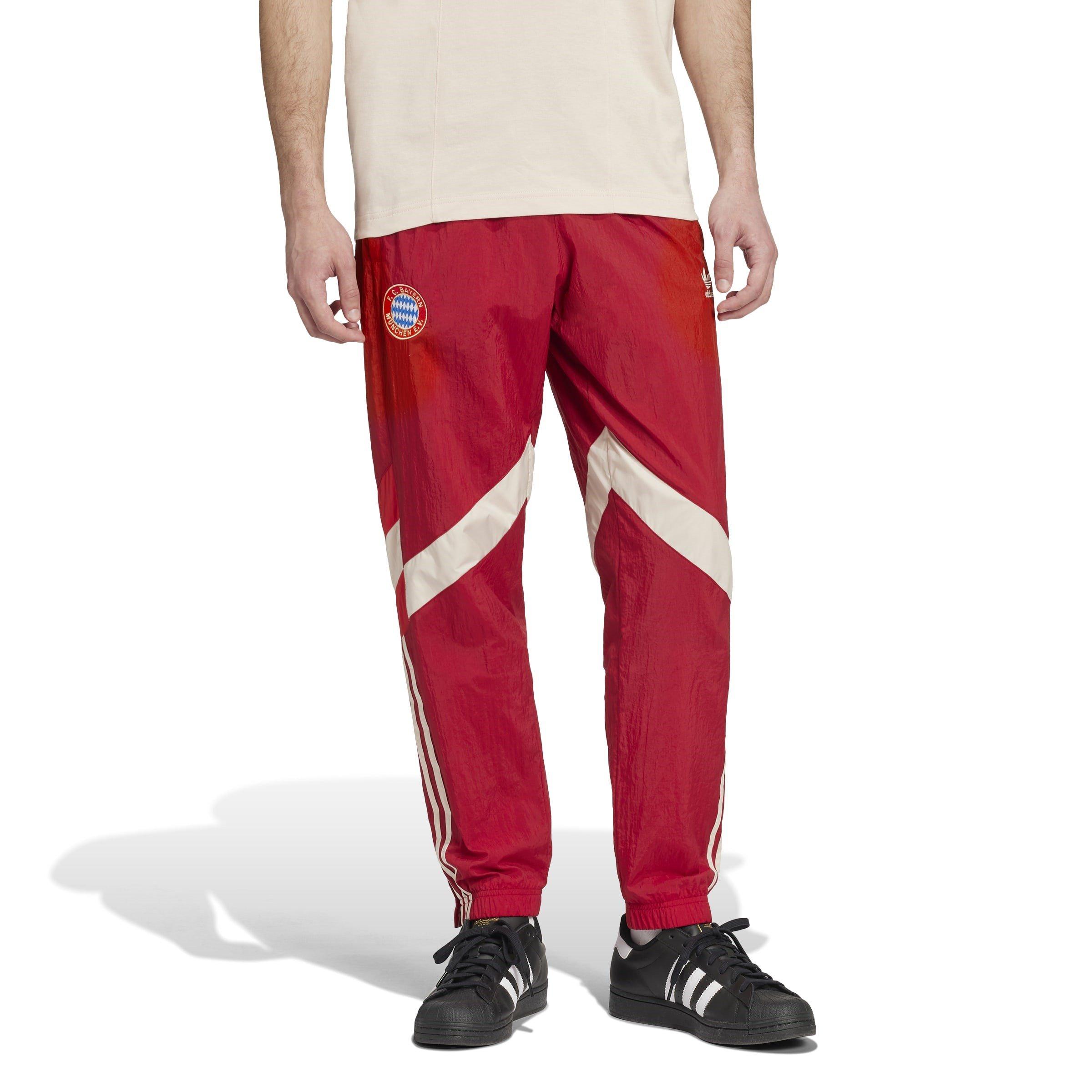 Mørkerød - adidas - Bayern Munich Originals Tracksuit Bottoms Adults - 3