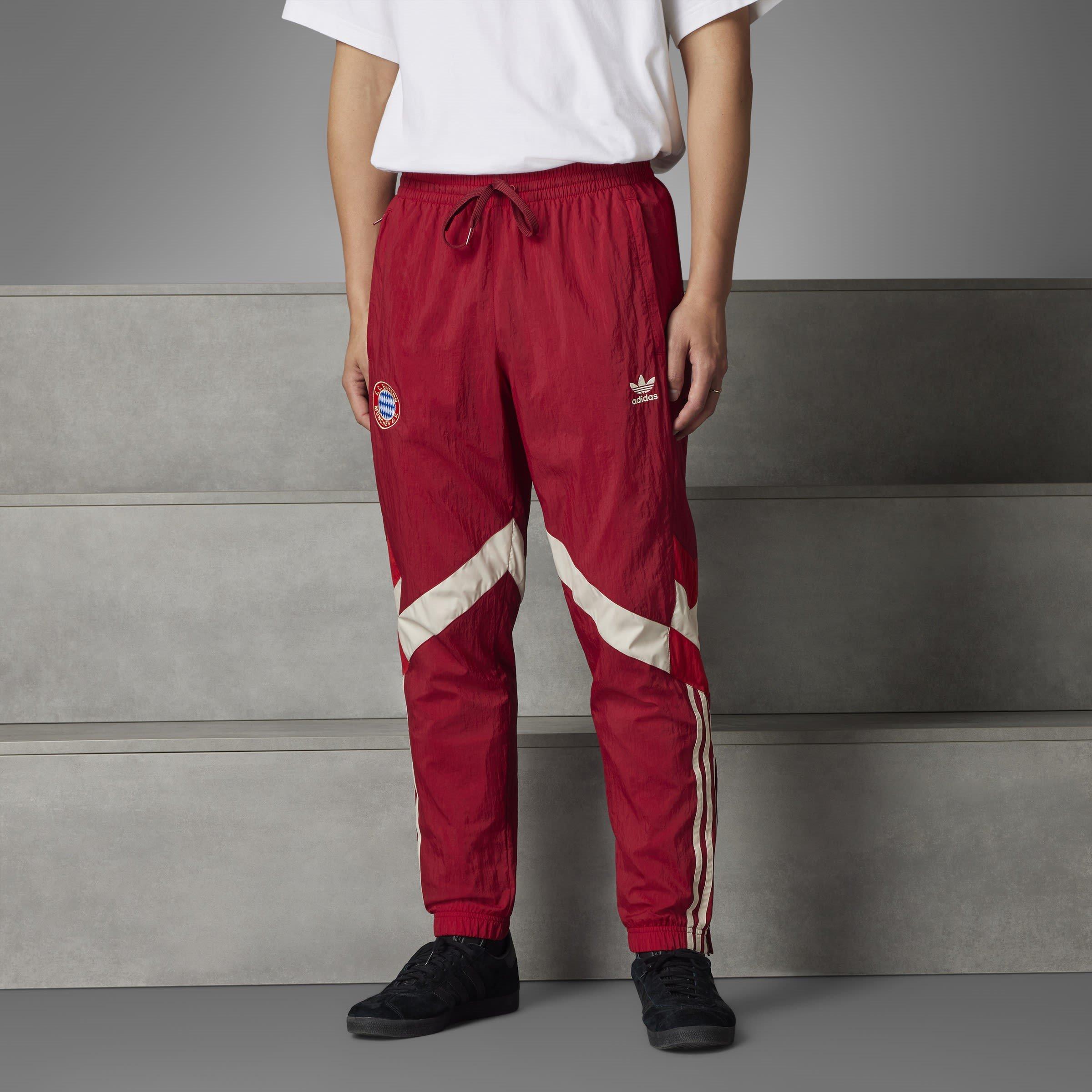 Mørkerød - adidas - Bayern Munich Originals Tracksuit Bottoms Adults - 9