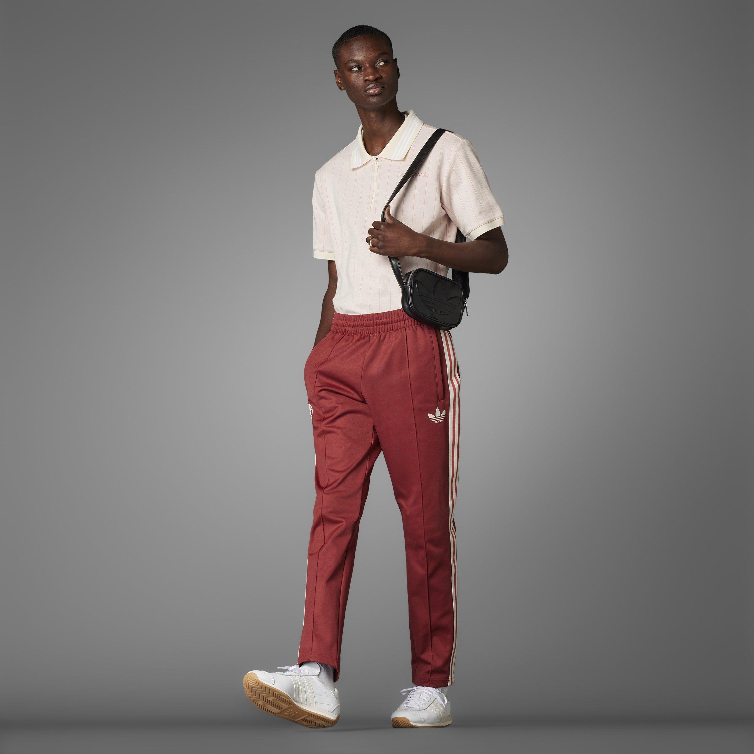 Rosso Misterioso - adidas - Bayern Munich Originals Tracksuit Bottoms Adults - 14