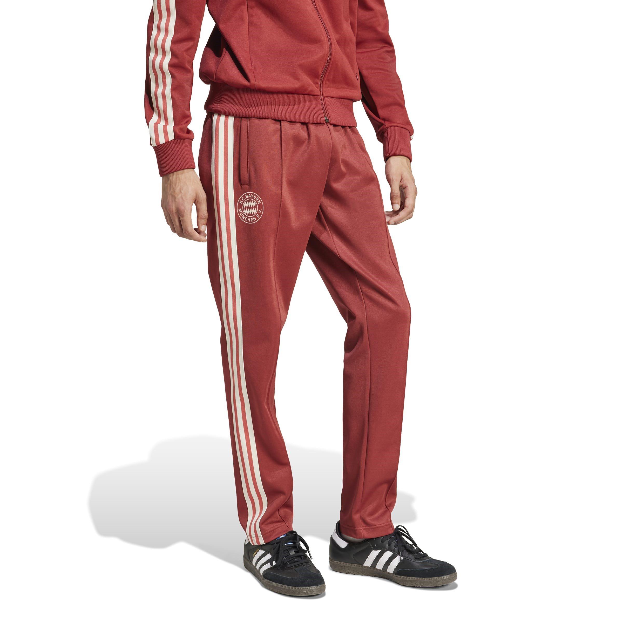 Rosso Misterioso - adidas - Bayern Munich Originals Tracksuit Bottoms Adults - 4