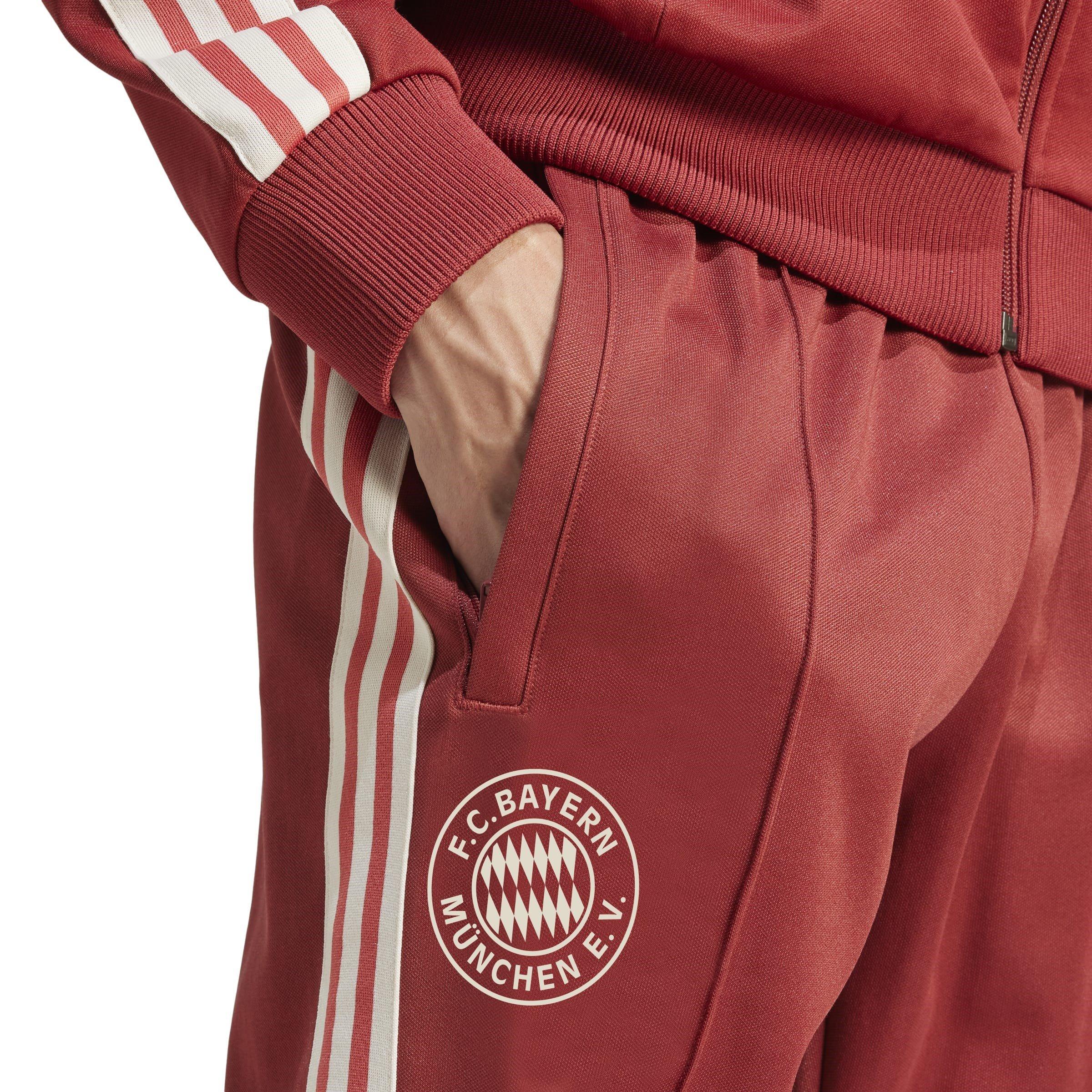 Rosso Misterioso - adidas - Bayern Munich Originals Tracksuit Bottoms Adults - 6