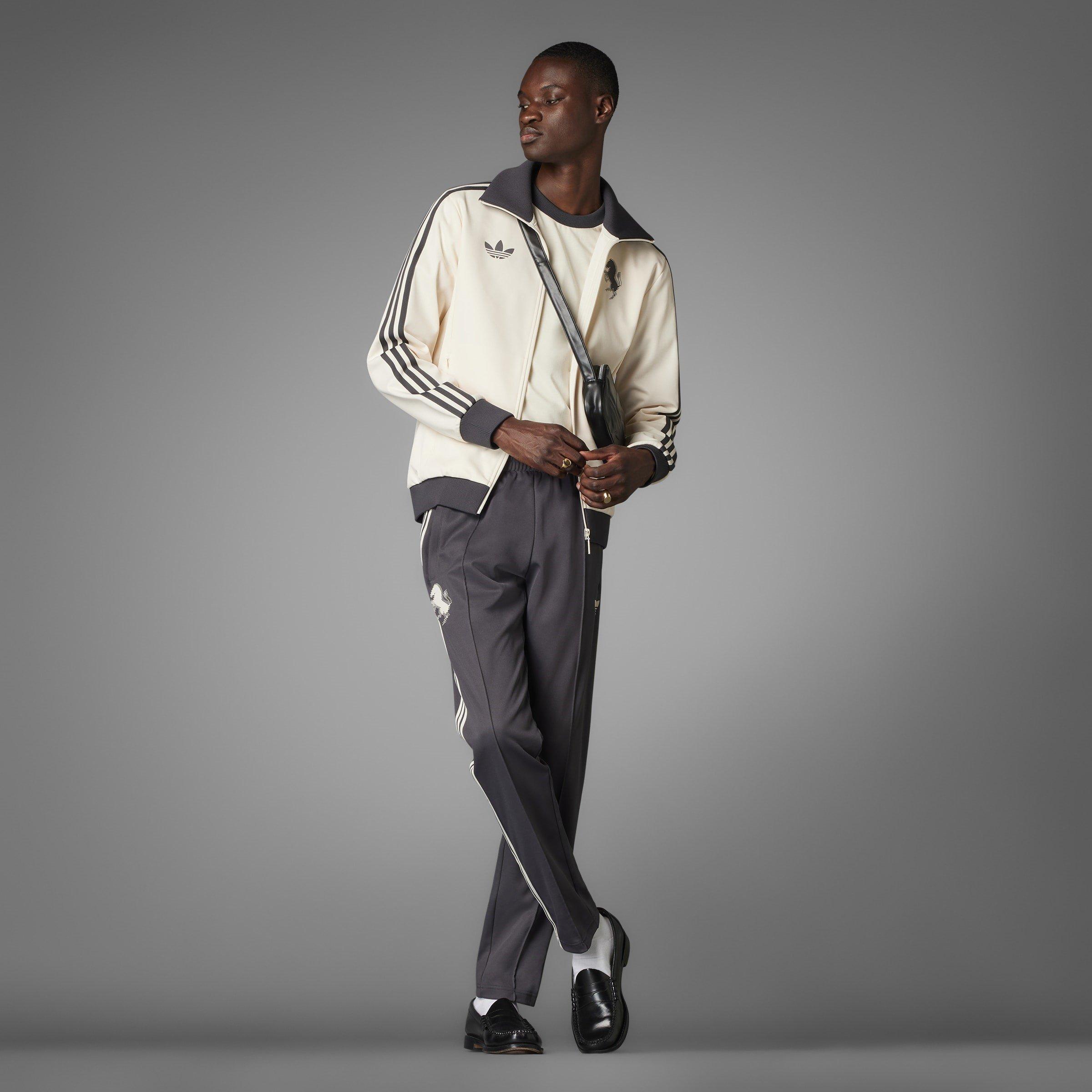 Hjælpeprogram Sort - adidas - Juventus Originals Tracksuit Bottoms Adults - 14