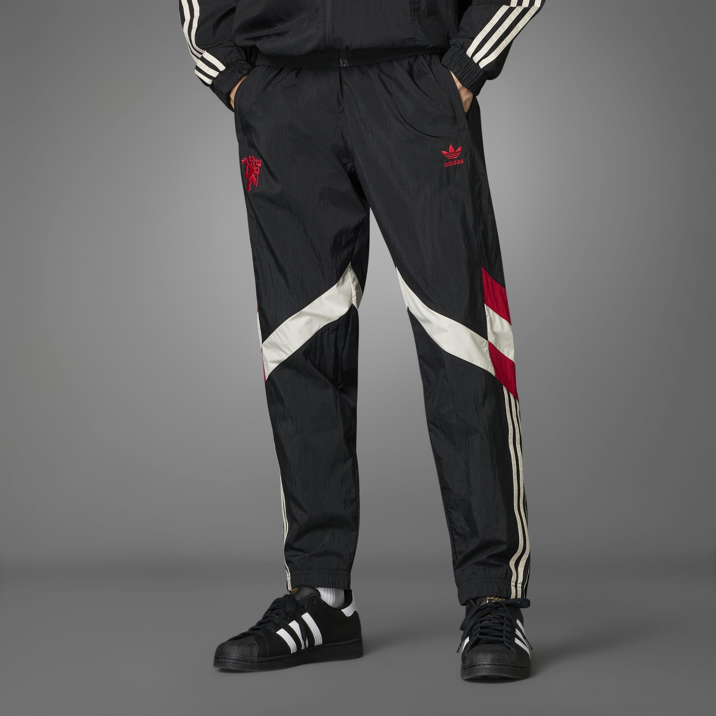 adidas Manchester United Originals Tracksuit Bottoms Adults Bas de survetement sous licence Sports Direct