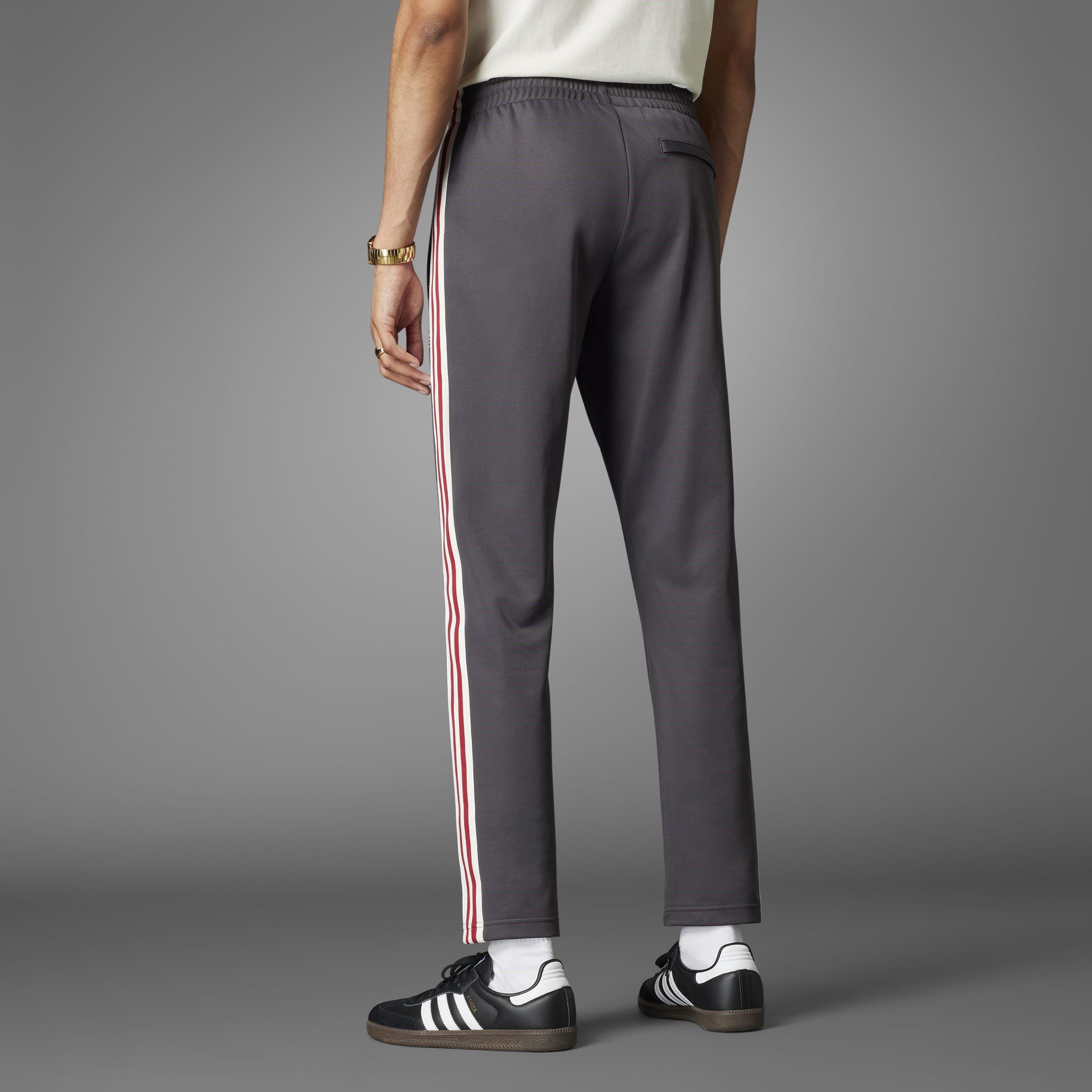 Hjælpeprogram Sort - adidas - Originals Manchester United Beckenbauer Track Bottoms Adults - 9