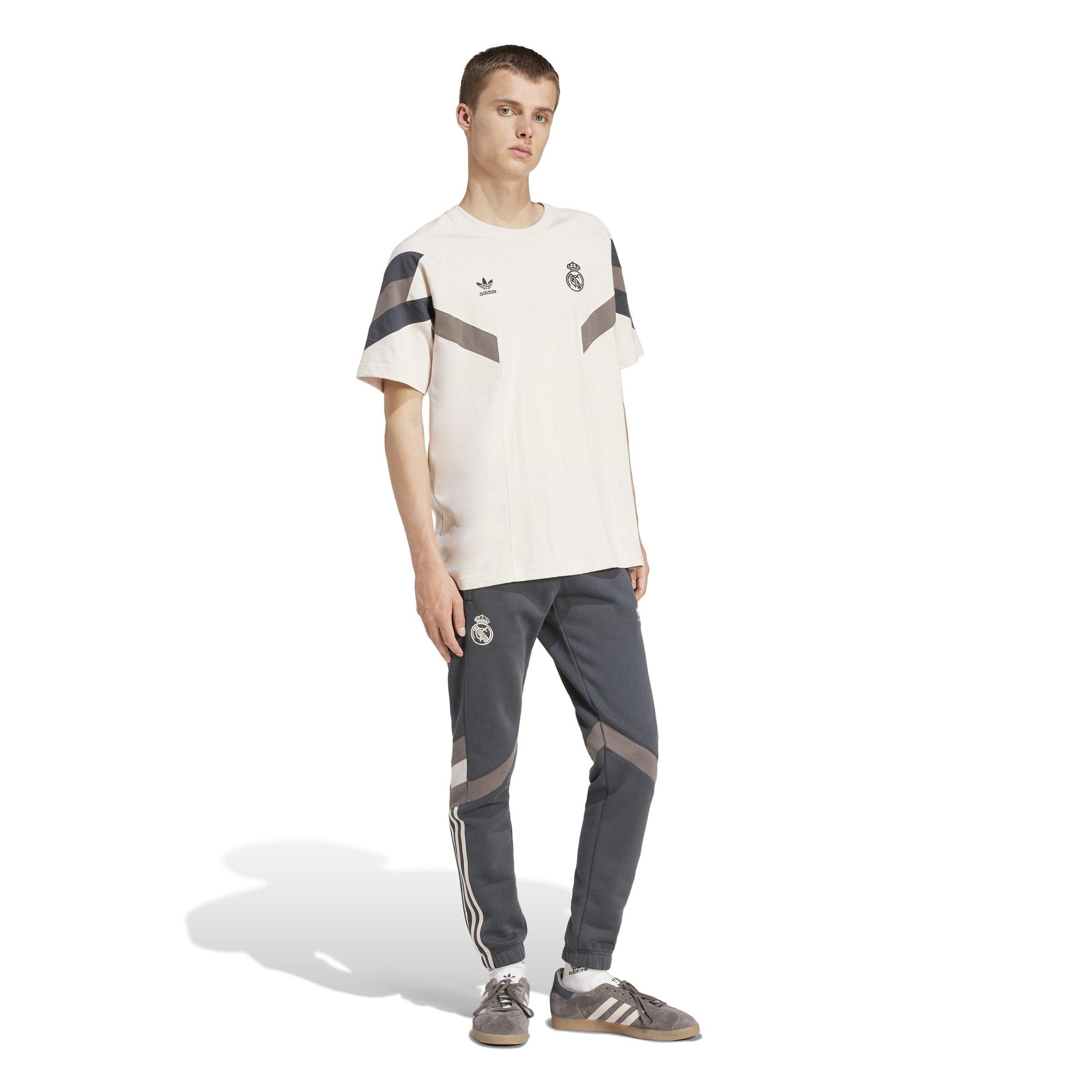 Charcoal/Grey - adidas - Real Madrid Originals Tracksuit Bottoms Adults - 4