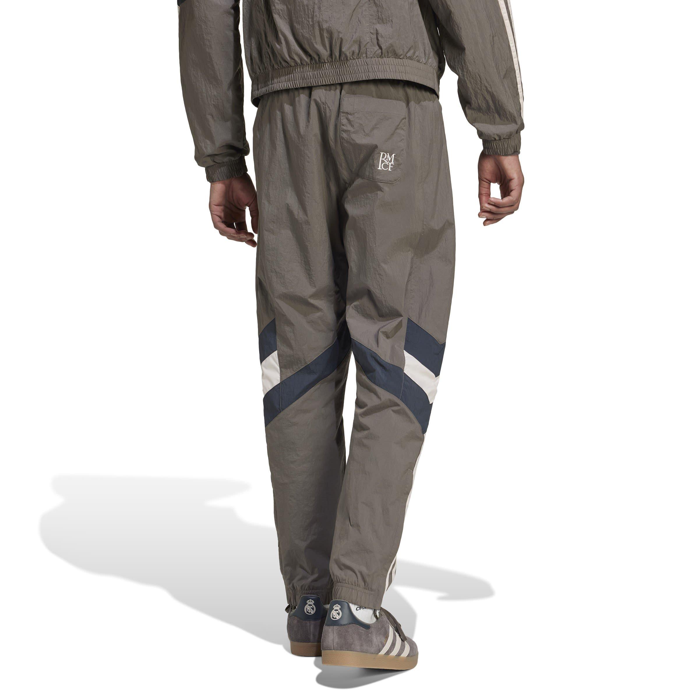 Charcoal/Grey - adidas - Real Madrid Originals Tracksuit Bottoms Adults - 3