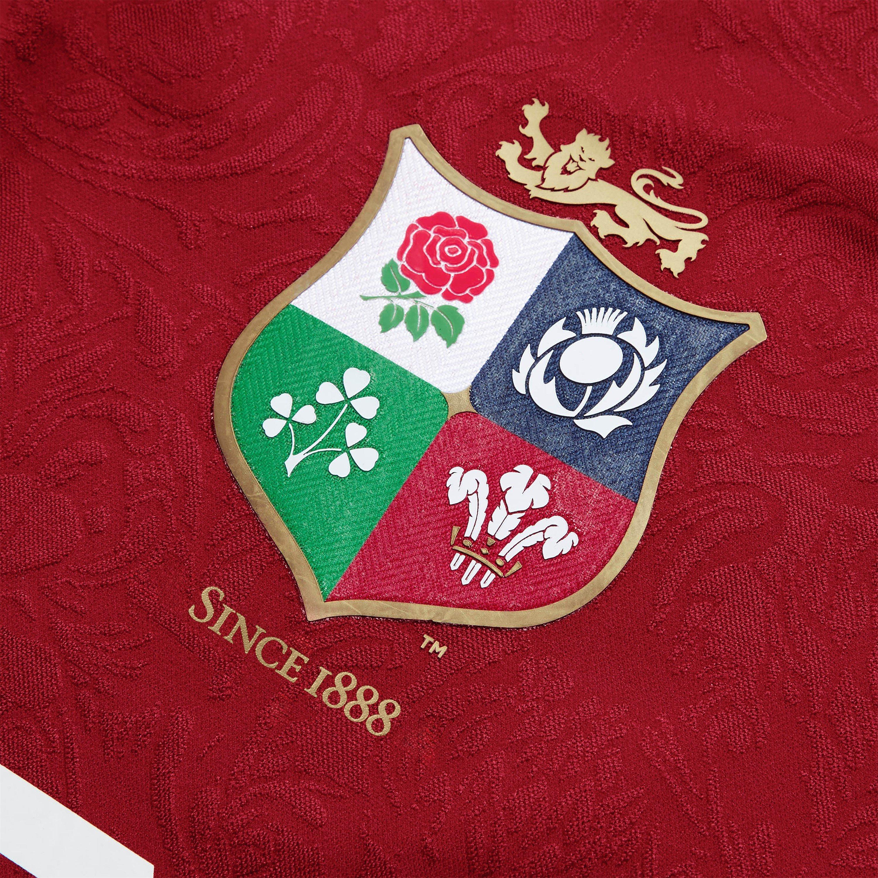 Red Dahlia - Canterbury - British & Irish Lions 2025 Authentic Shirt Mens - 11